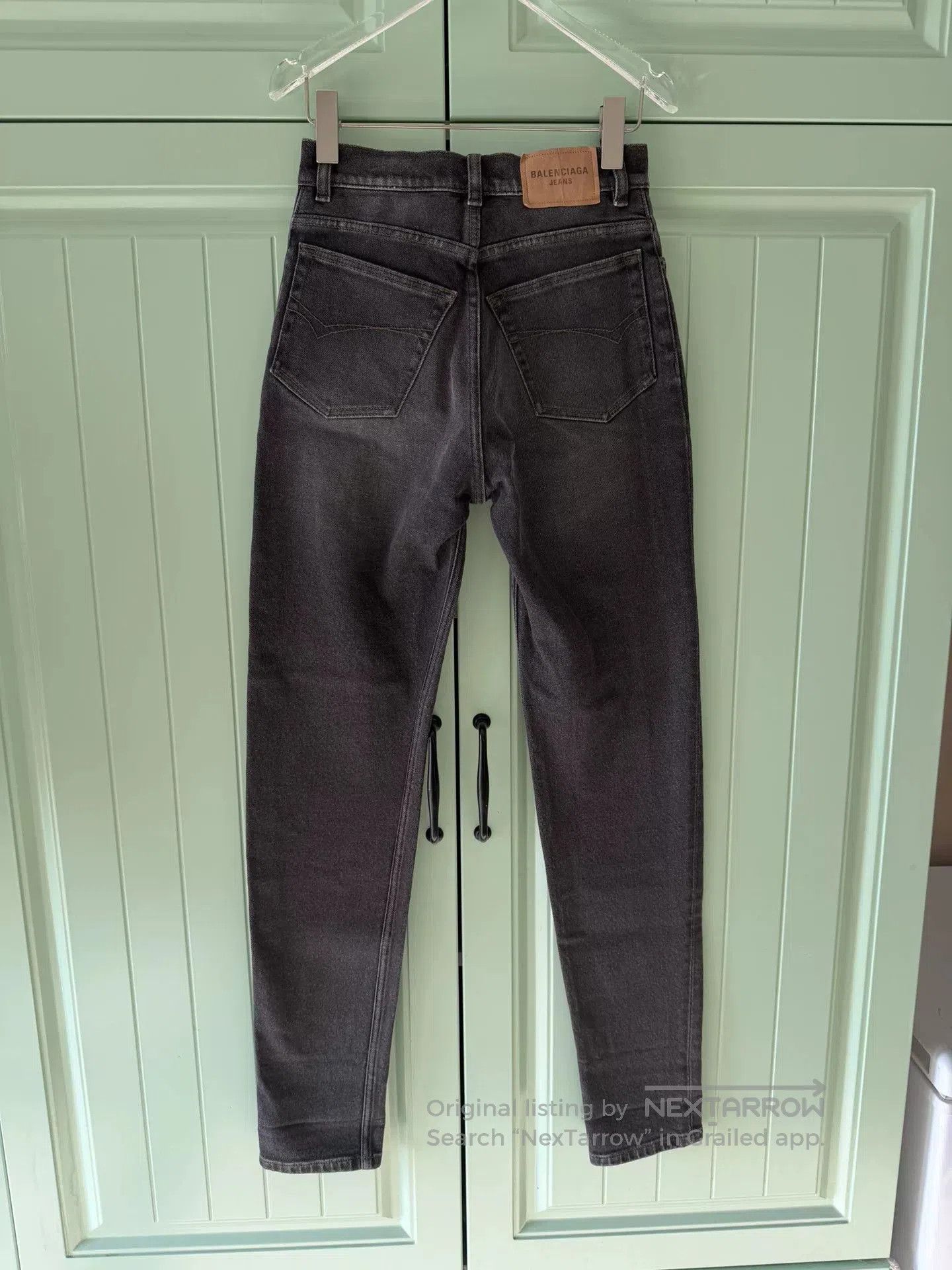 Balenciaga Balenciaga Women's Black Jeans Size 25. Size 25" / US 0 / IT 36 - 2 Thumbnail