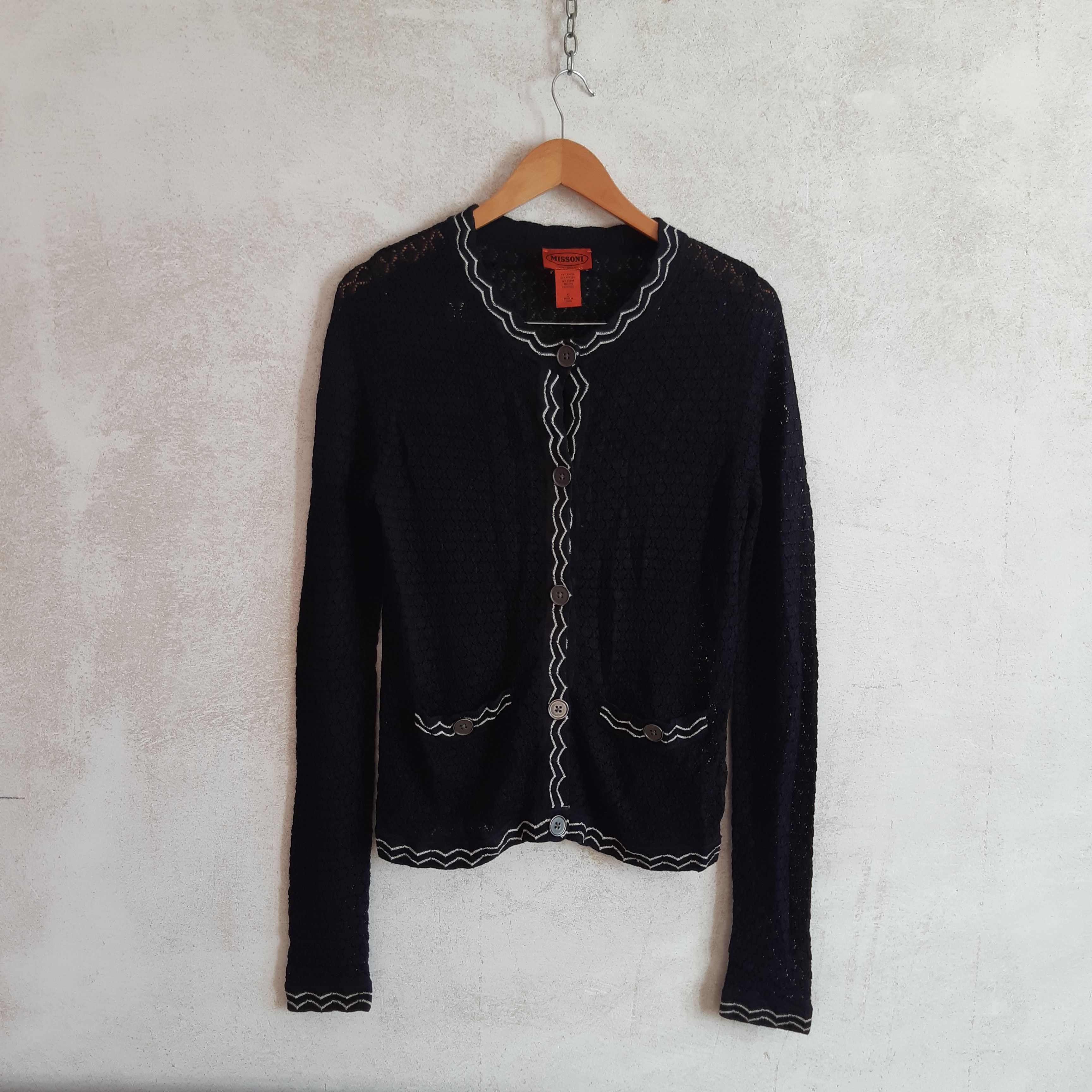 Missoni × Vintage Missoni sexy blouse Size S / US 4 / IT 40 - 1 Thumbnail