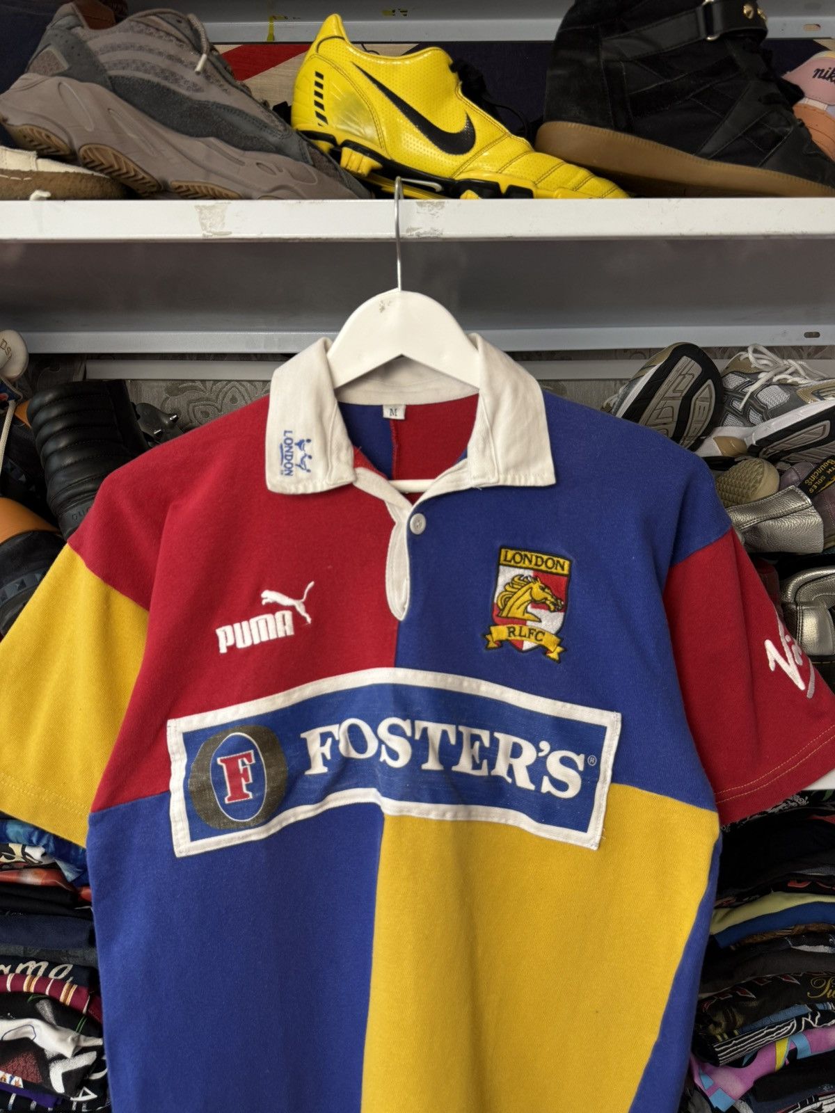 Rugby Ralph Lauren LONDON BRONCOS 1997 PUMA SIZE M NEW RUGBY JERSEY SHIRT RARE Size US M / EU 48-50 / 2 - 21 Thumbnail