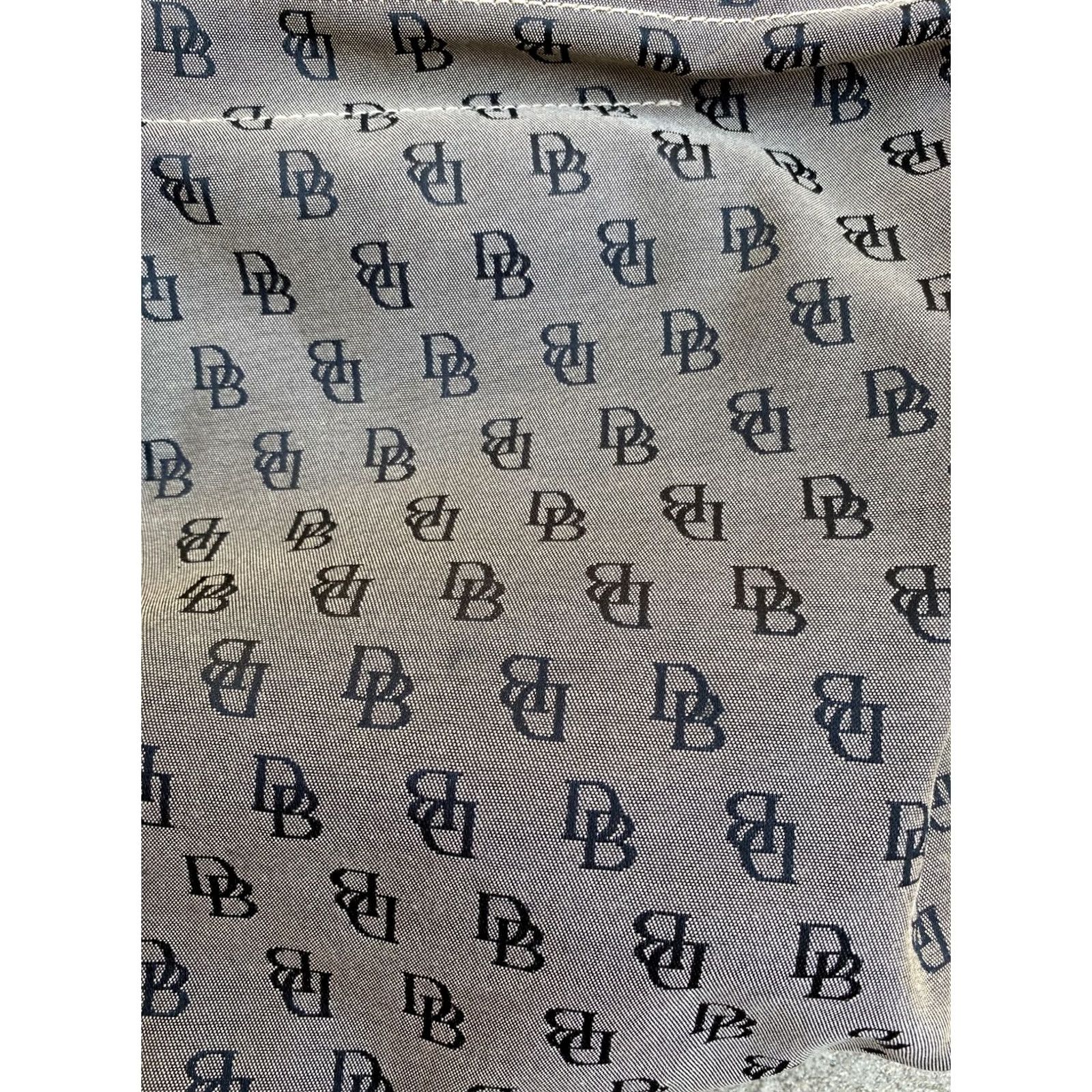 Dooney & Bourke Dooney & Bourke Women's Vintage Designer DB Monogram Shoulder Bag Purse Size ONE SIZE - 2 Thumbnail