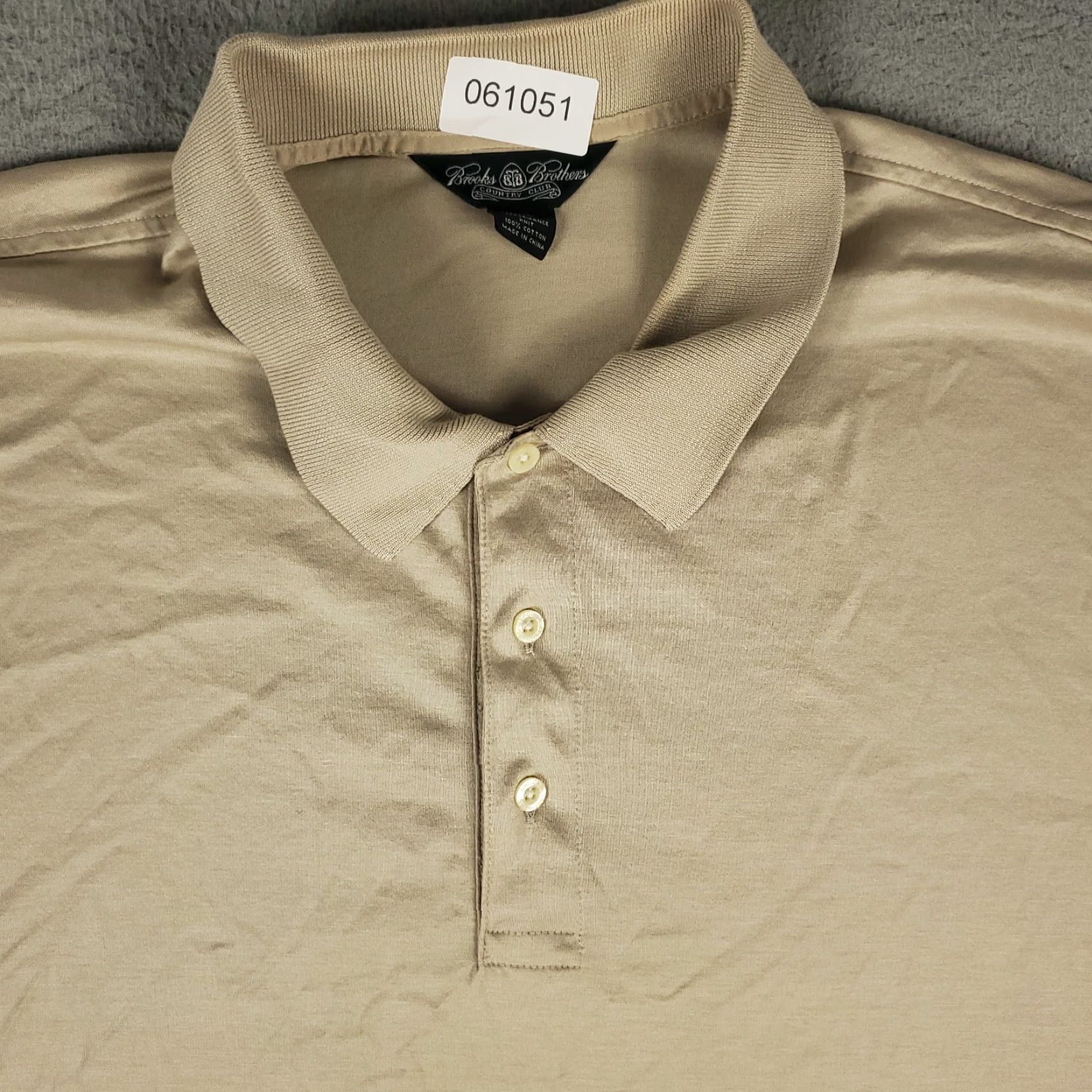 Brooks Brothers BROOKS BROTHERS Polo Shirt Mens Size 2XL Brown Short Sleeve Casual Button-Front Classic Polo Men 2XL Brown Vintage No Size US XXL / EU 58 / 5 - 2 Thumbnail