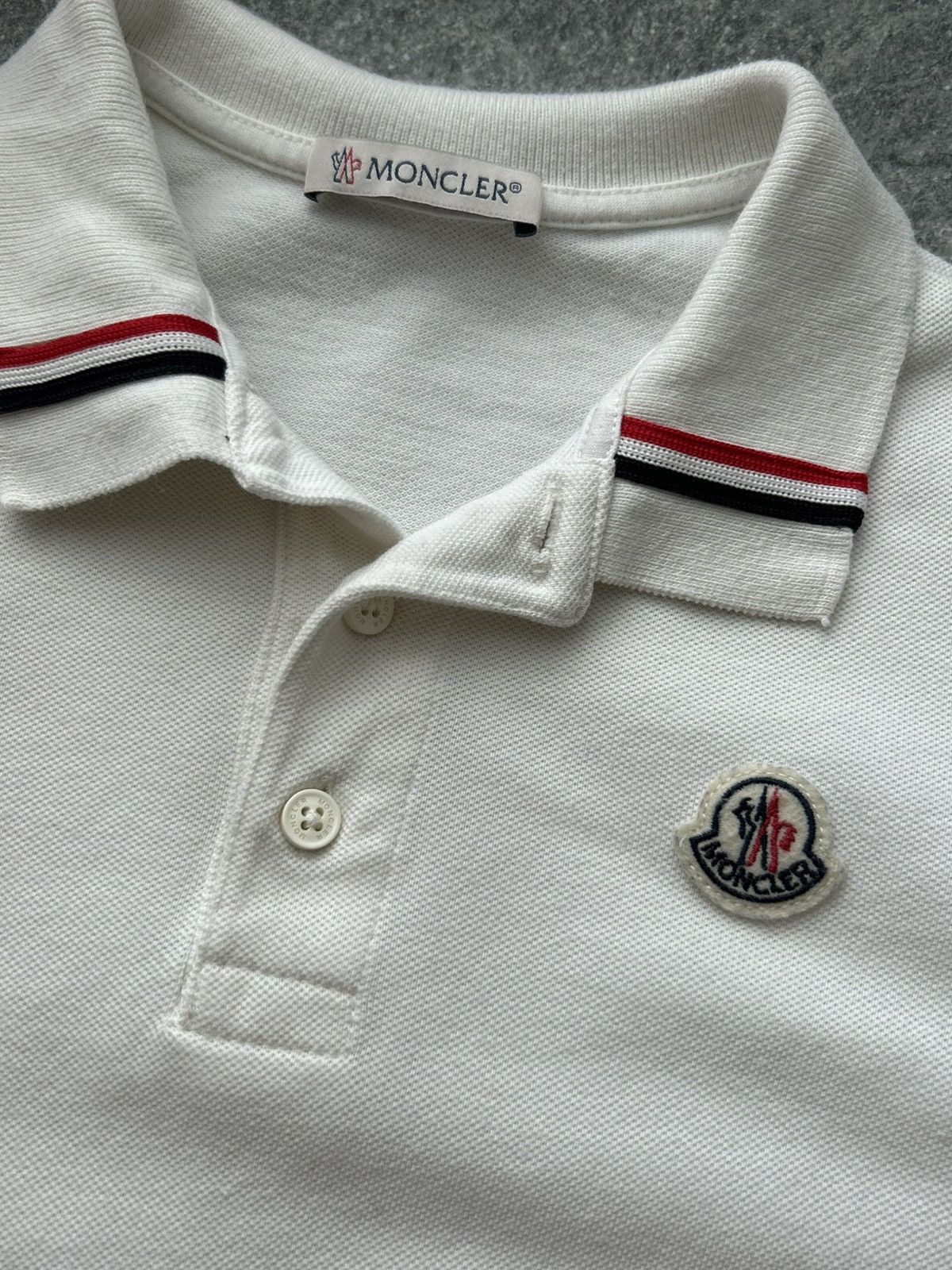 Moncler Vintage regby polo moncler kids long sleeve Size US XXS / EU 40 - 5 Thumbnail