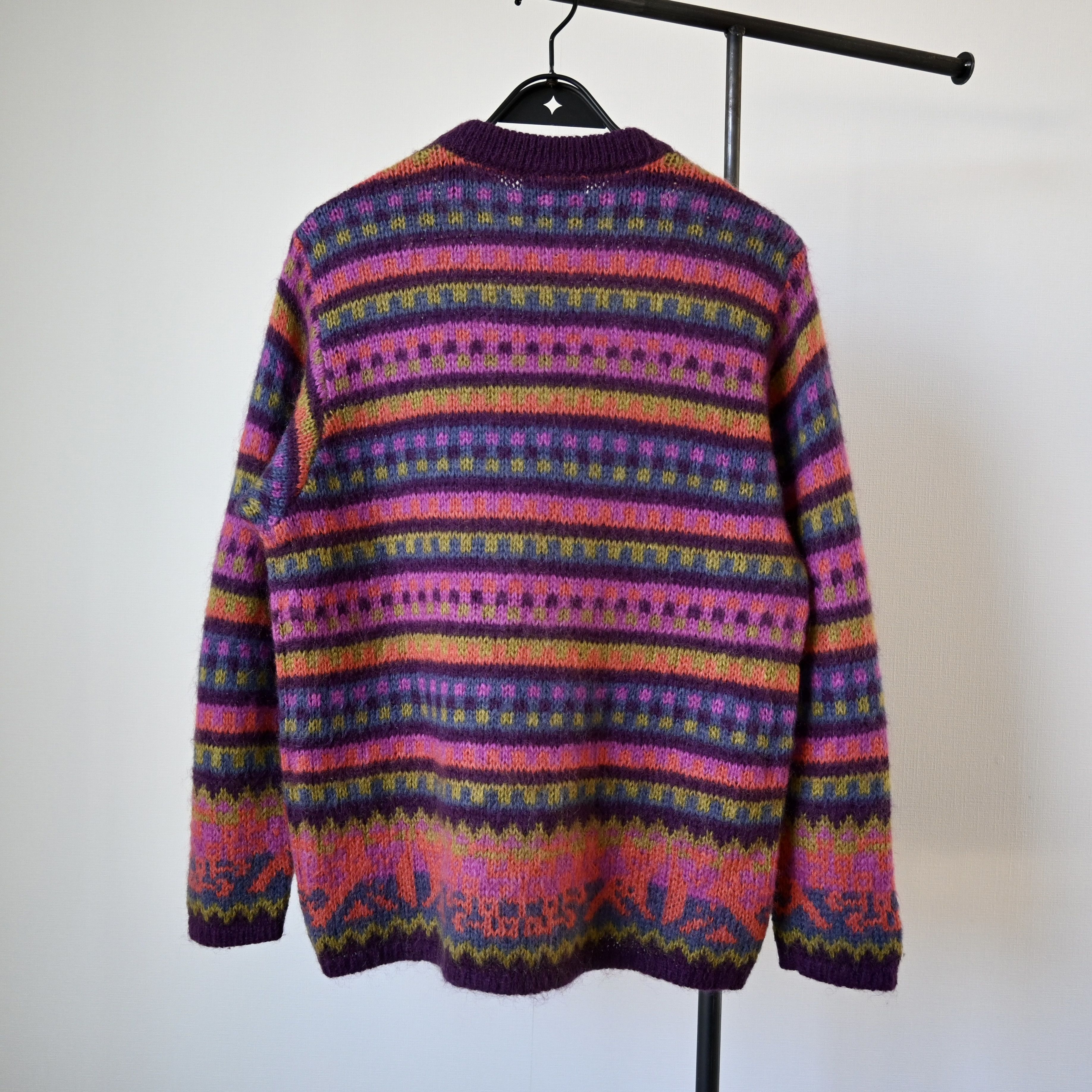 United Colors Of Benetton VTG United Colors of Benetton mohair-blend sweater, 46 Size M / US 6-8 / IT 42-44 - 2 Thumbnail