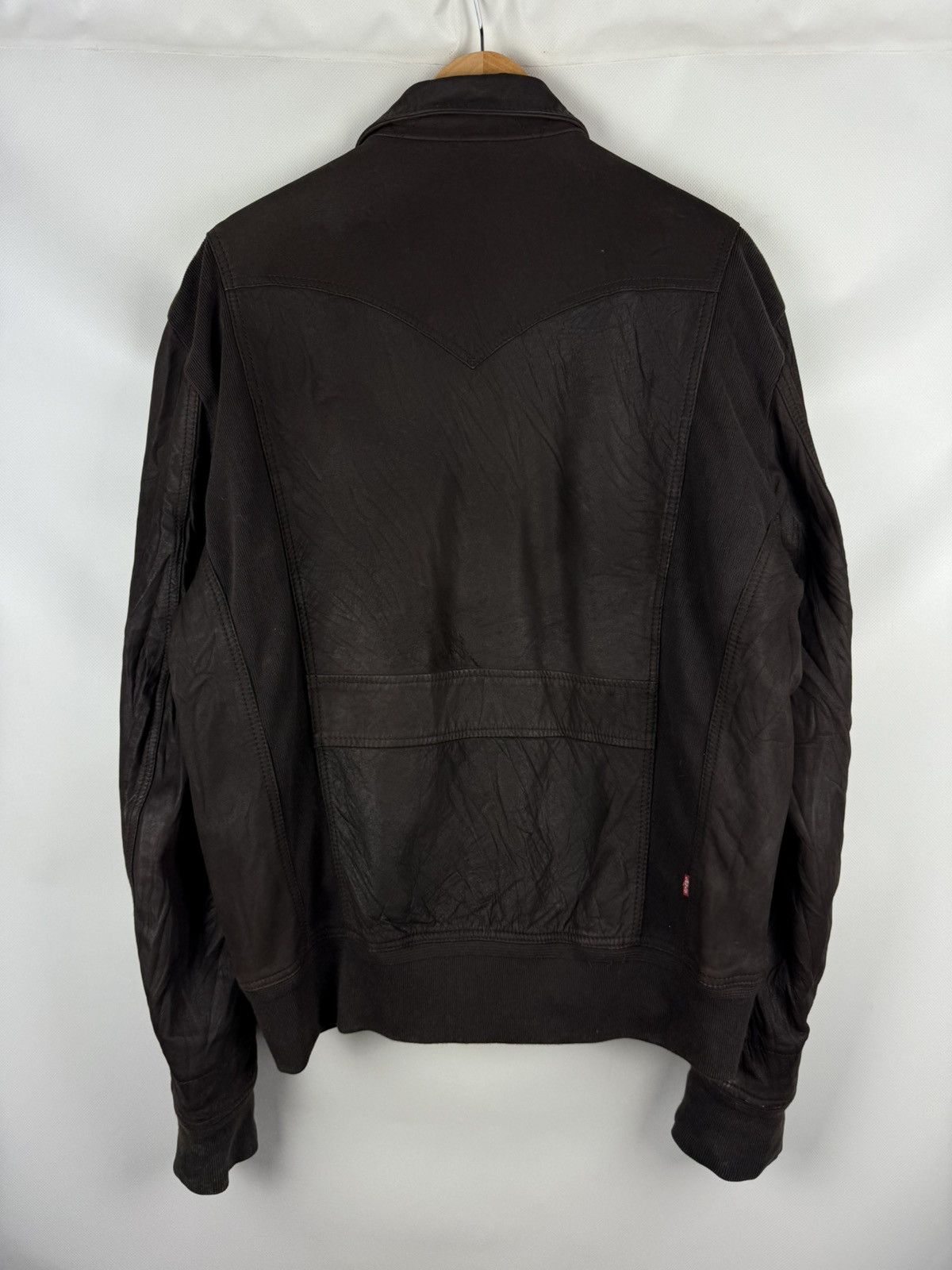 Levi's Levi’s Type A-2 Men’s Flight Leather Bomber Jacket Size XL Size US XL / EU 56 / 4 - 13 Thumbnail