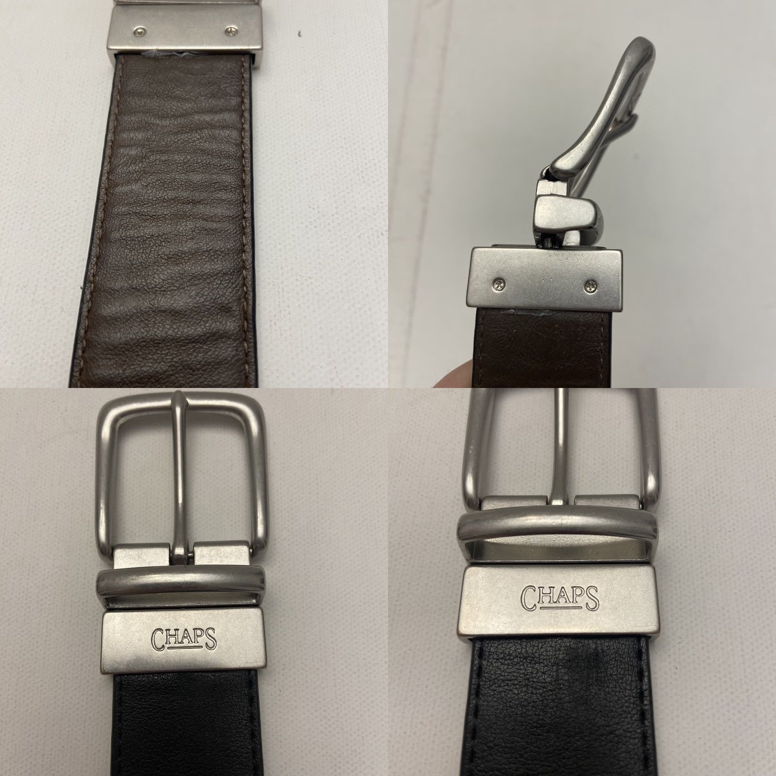 Chaps **Men's Chaps Size 38 Reversible Brown Black Belt** User: Men's Chaps Size 38 Reversible Brown Black Belt Size 38 - 8 Thumbnail