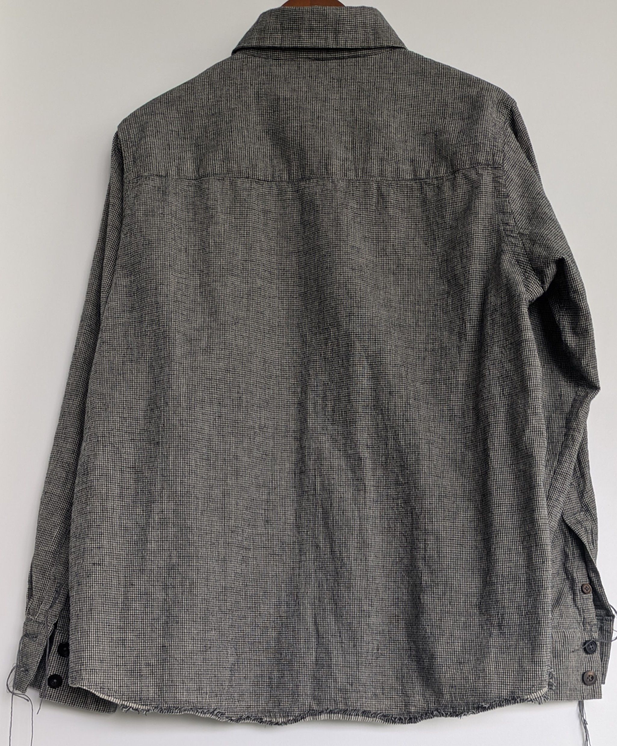 Other A Tentative Atelier Garment Washed Houndstooth Shirt Size US M / EU 48-50 / 2 - 2 Thumbnail