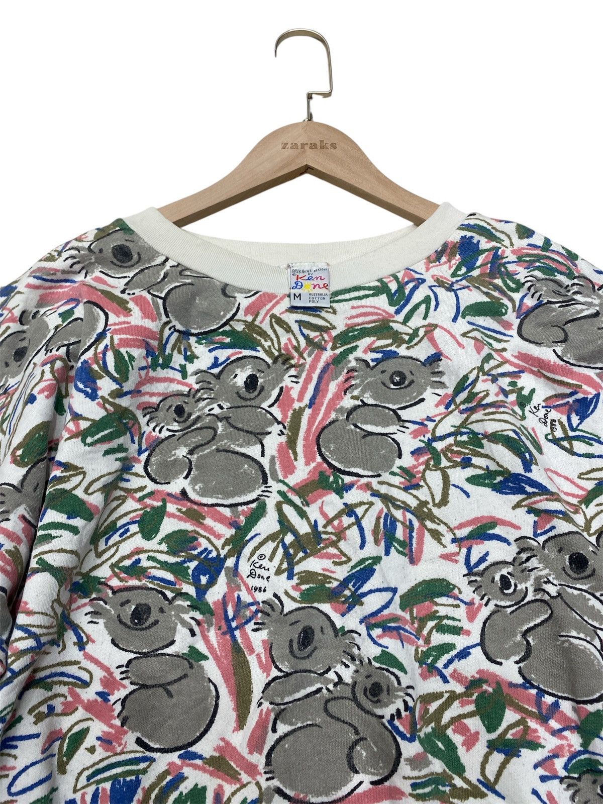 Vintage Vintage allover print Ken Done under pop art sweatshirt Size US M / EU 48-50 / 2 - 3 Thumbnail