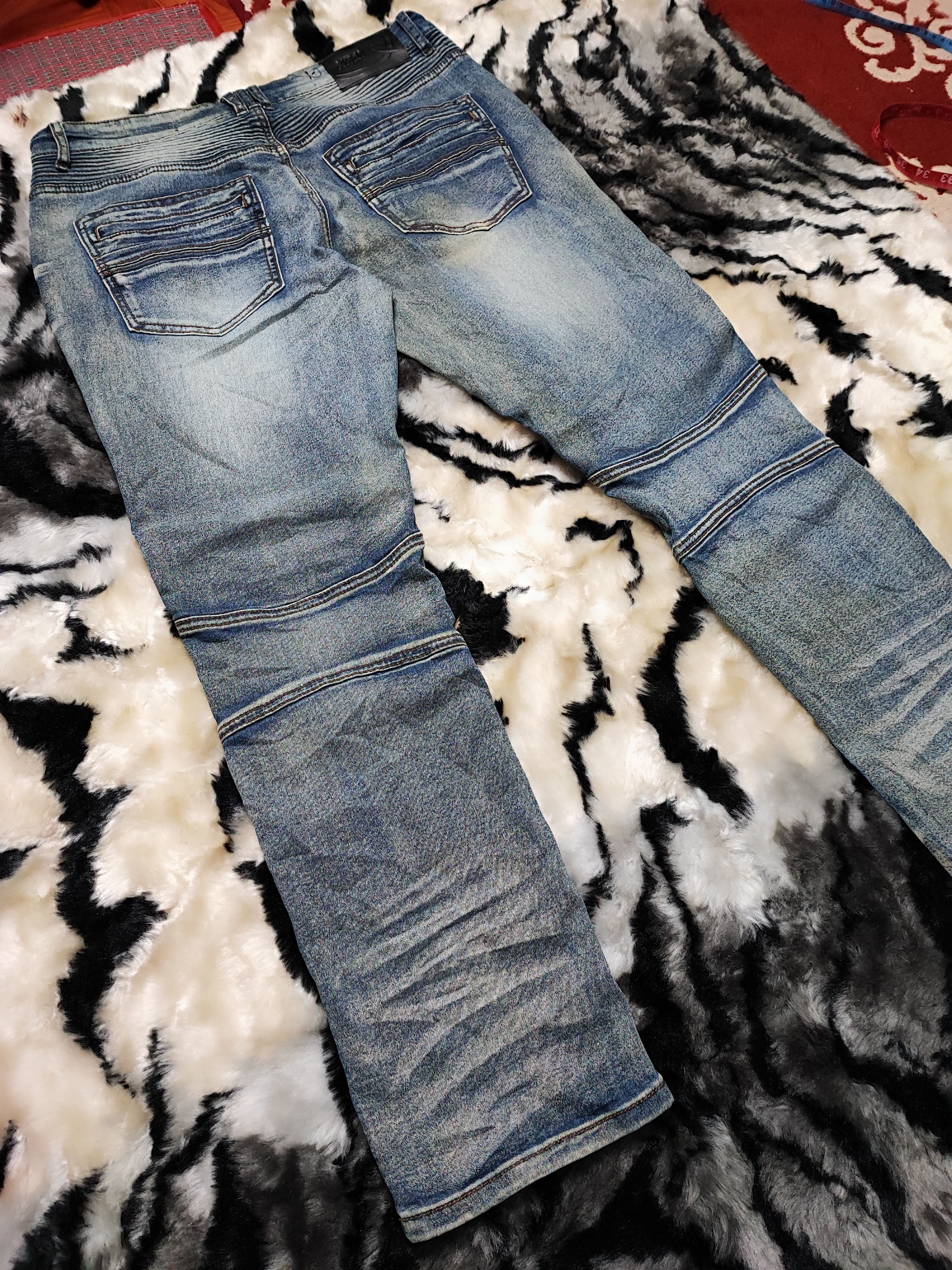 Kapital × Xray Footwear DOUBLE KNEE RIDE JEANS by X Ray Size US 34 / EU 50 - 10 Thumbnail