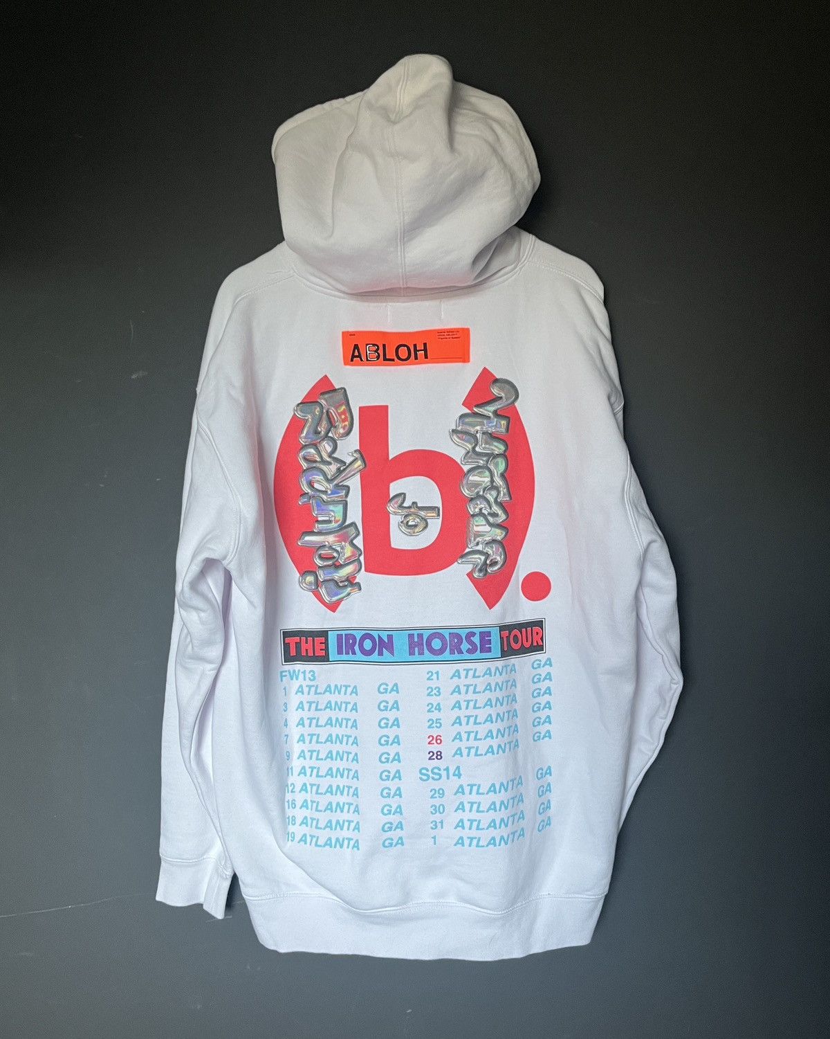 (B).Stroy × Virgil Abloh 2020 (B).Stroy x Virgil Abloh Boys Don’t Cry Hoodie Size XL Size US XL / EU 56 / 4 - 2 Thumbnail