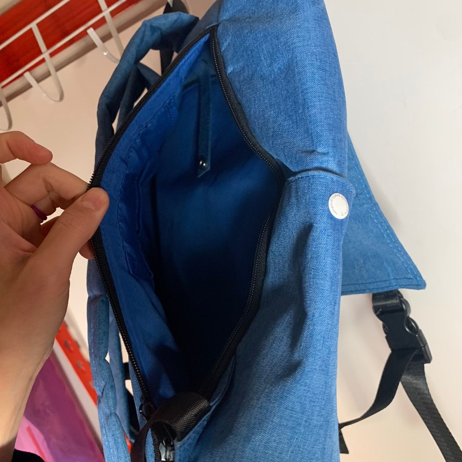 Other Anello High Density Mokucho Polyester in Blue Backpack Size ONE SIZE - 11 Thumbnail