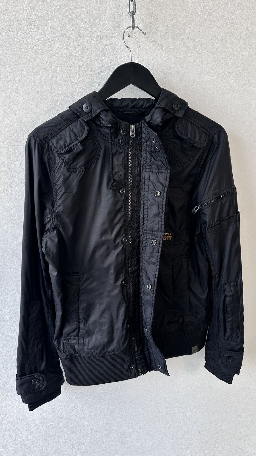 G-Star G-Star Raw Multipocket Utility Jacket Nylon Cyber Techwear Size US M / EU 48-50 / 2 - 12 Thumbnail