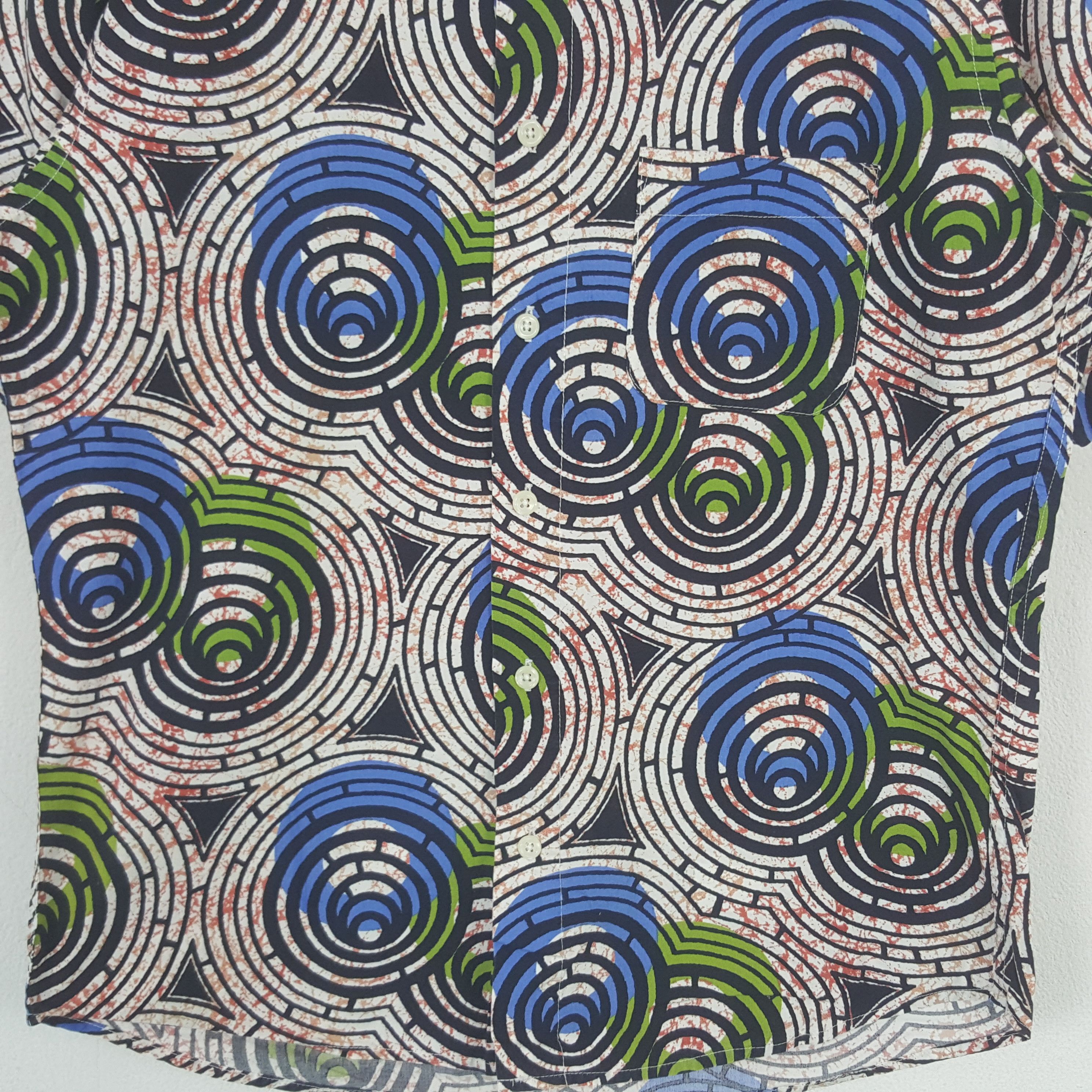 Global Work Vintage Global Work Hawaii Surf Style Shirt Button Up RR17 Size US M / EU 48-50 / 2 - 2 Thumbnail