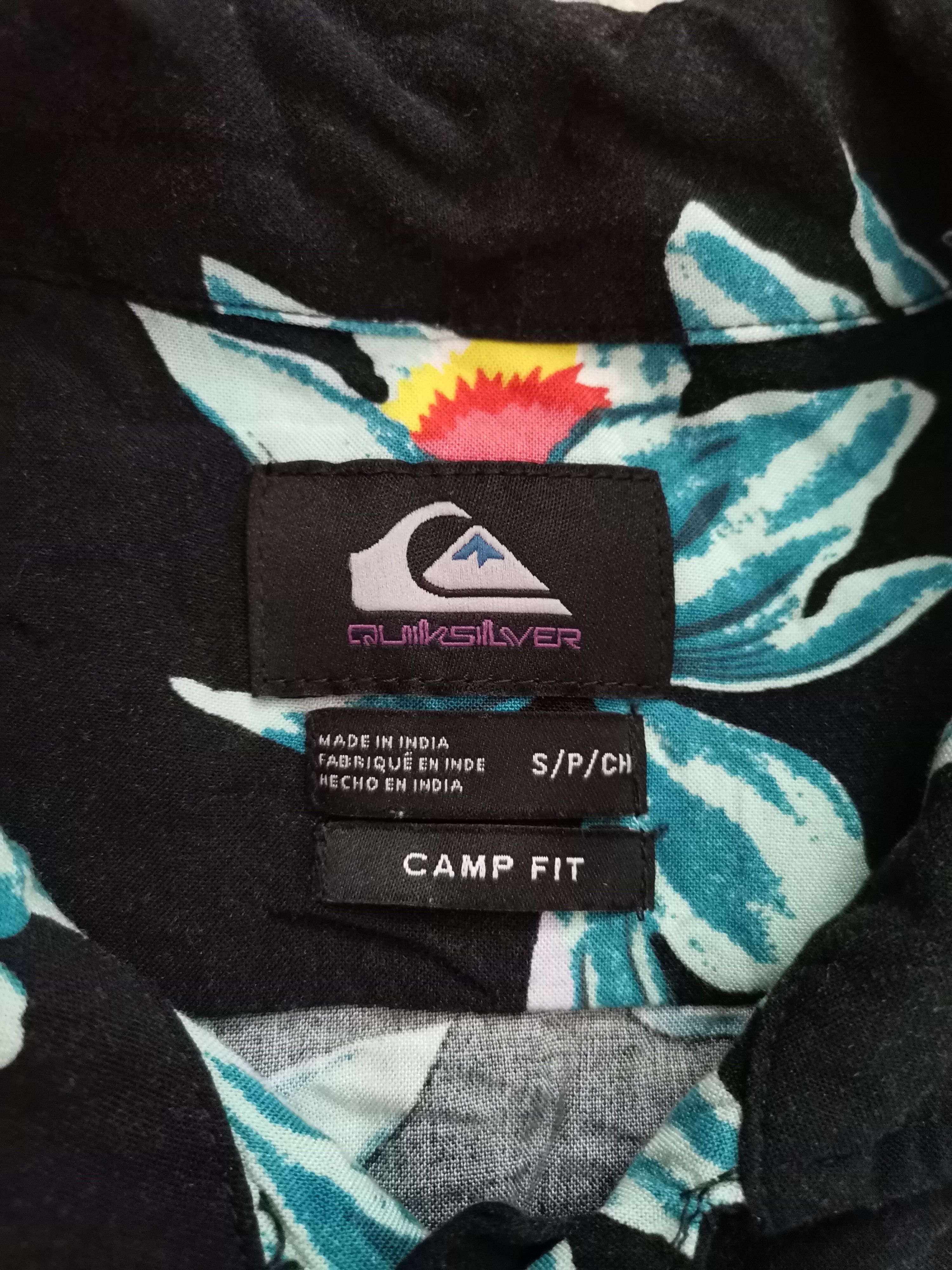 Quiksilver Quiksilver Floral Shirt Size US S / EU 44-46 / 1 - 3 Thumbnail