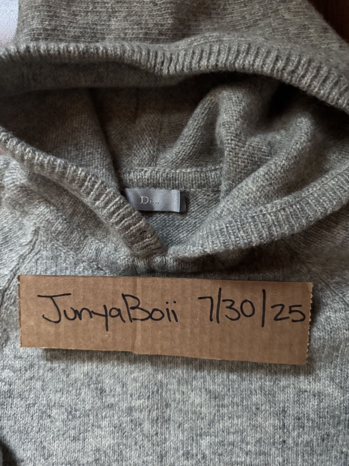 Hedi Slimane Dior Homme FW05 Wool Hoodie Small Size US S / EU 44-46 / 1 - 4 Thumbnail