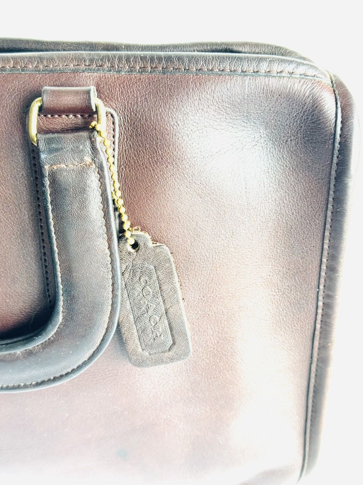 Coach Vintage leather Coach slim satchel bag Bonnie Cashin 9430 Size ONE SIZE - 4 Thumbnail