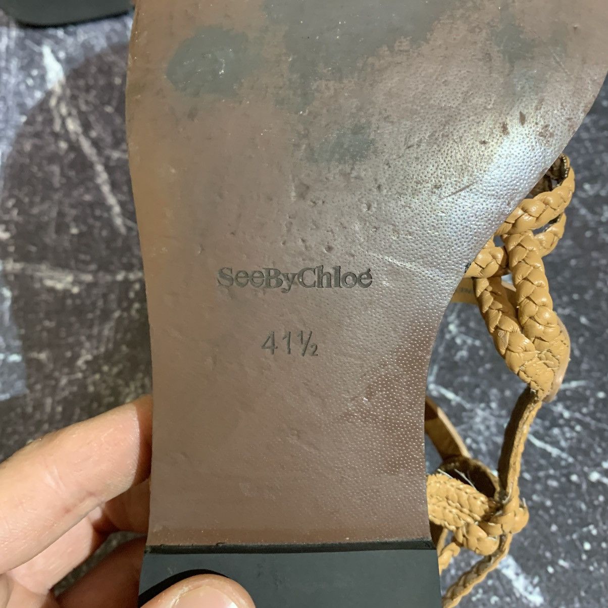 See by Chloe See By Chloé Women’s Leather Sandals Size 41.5 Size US 11.5 / IT 41.5 - 12 Thumbnail