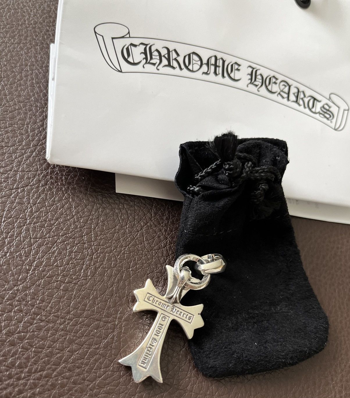 Chrome Hearts ♰ Chrome Hearts ♰ BRAND NEW Logo Cross Large Pendant Size ONE SIZE - 14 Thumbnail