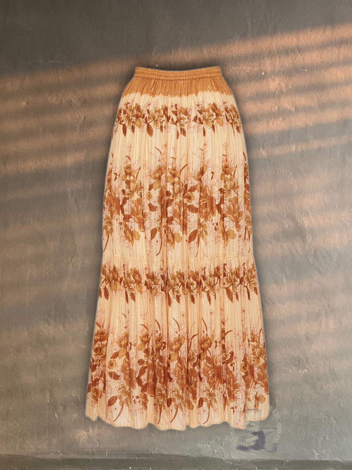 Spell SPELL & gypsy collective COCO LEI SKIRT in caramel small Size 28" / US 6 / IT 42 - 2 Thumbnail