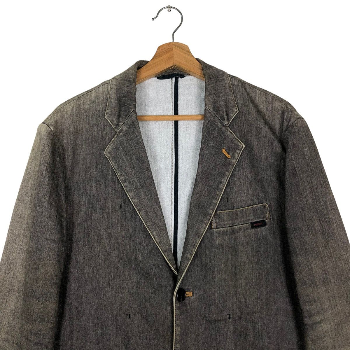 Japanese Brand 🔥Vintage Chore Jacket Double Breast Papas Size US S / EU 44-46 / 1 - 2 Thumbnail
