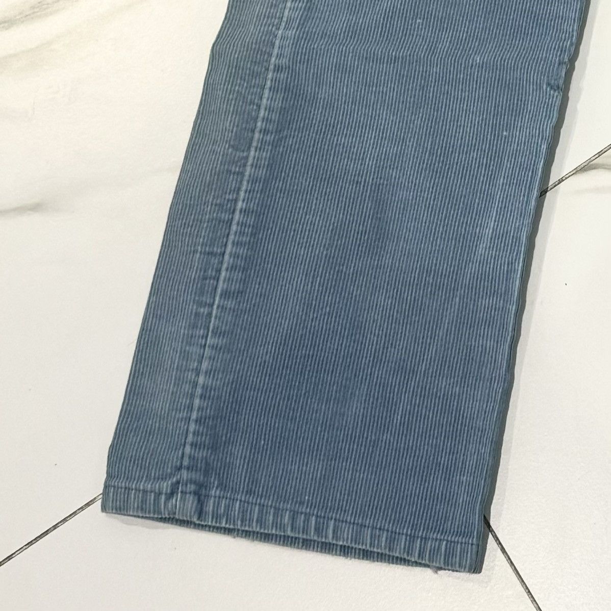 Other VINTAGE 70s BLUE CORDUROY PANTS! Size US 34 / EU 50 - 3 Thumbnail