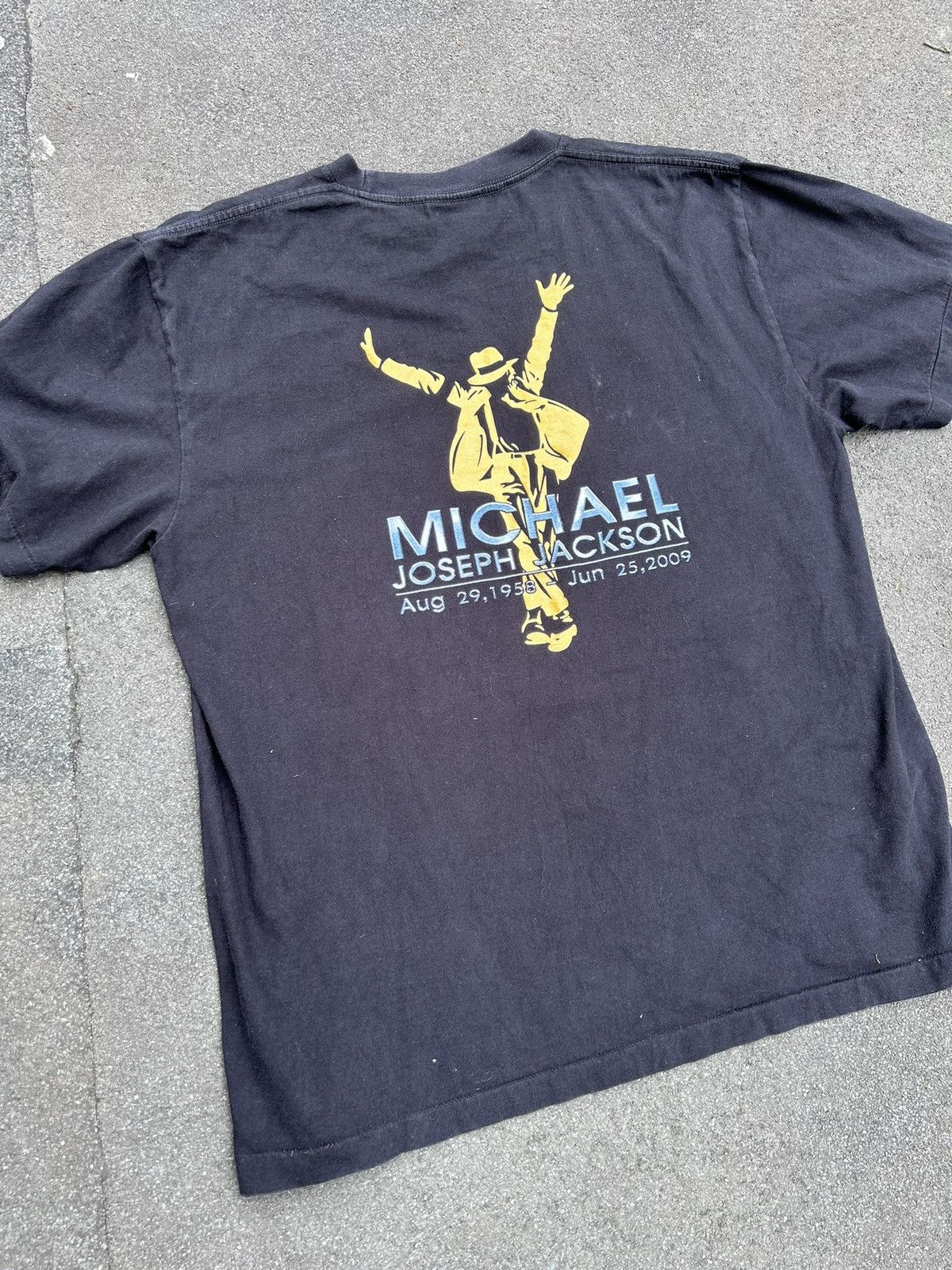 Vintage Michael Jackson 90’s Single Stitch The Roxx T-Shirt Size US XL / EU 56 / 4 - 5 Thumbnail