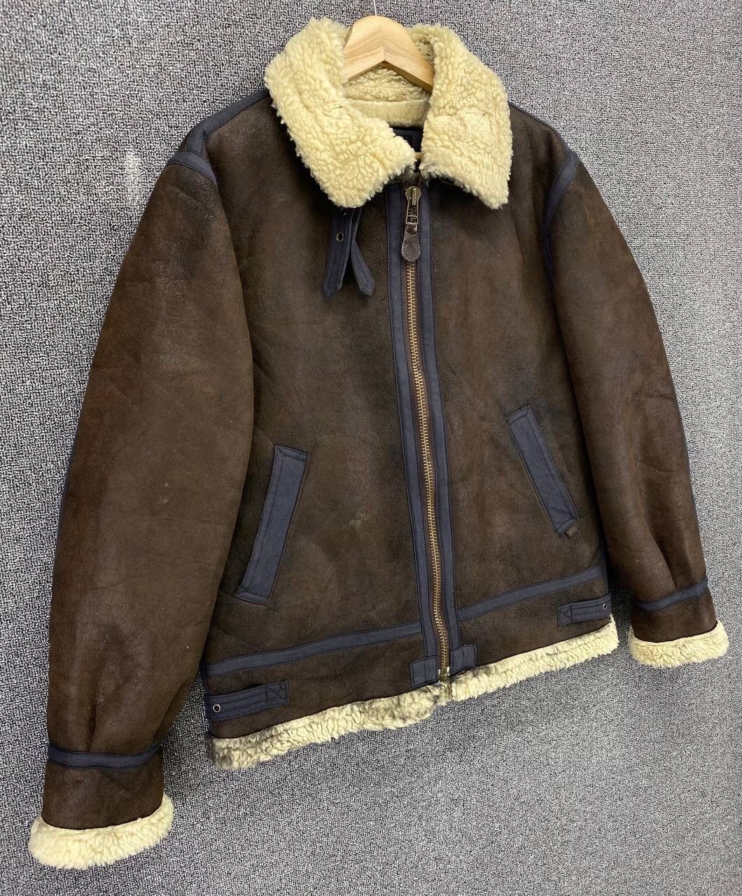 Alpha Industries Vintage Alpha Industries Rare Sherpa Shearling B 3 Jacket Size US L / EU 52-54 / 3 - 2 Thumbnail