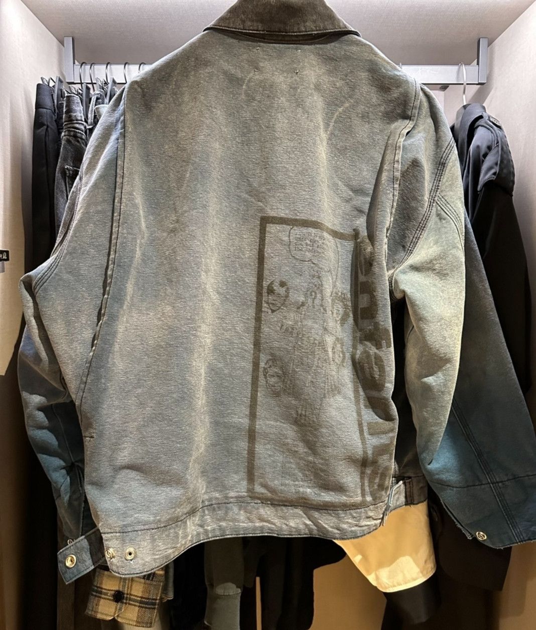 Enfants Riches Deprimes Enfants riches deprimes Washed Blue Carhartt Base Jacket Size US L / EU 52-54 / 3 - 2 Thumbnail