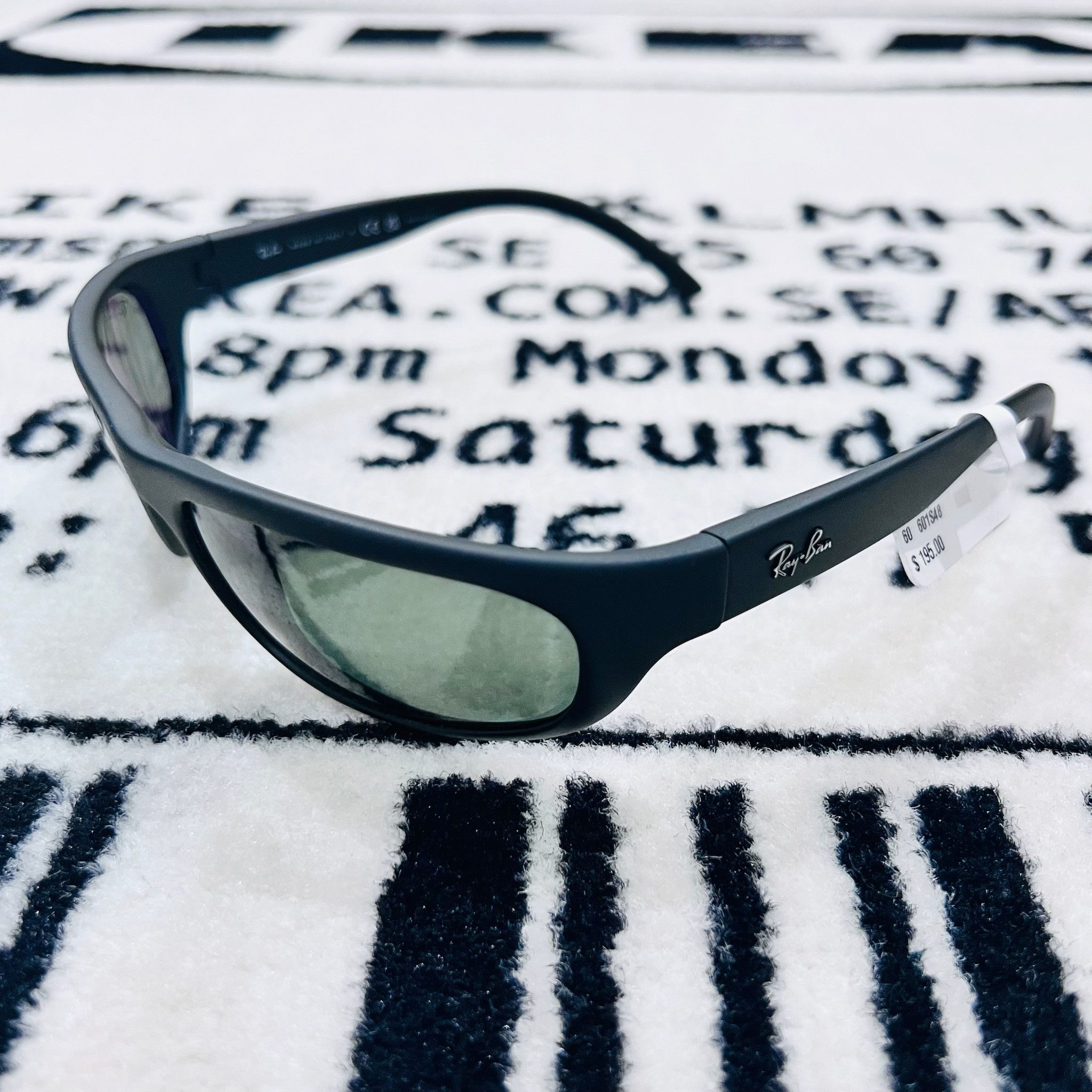 RayBan Rayban RB4033 Polarized Predator Wrap Sunglasses Size ONE SIZE - 3 Thumbnail