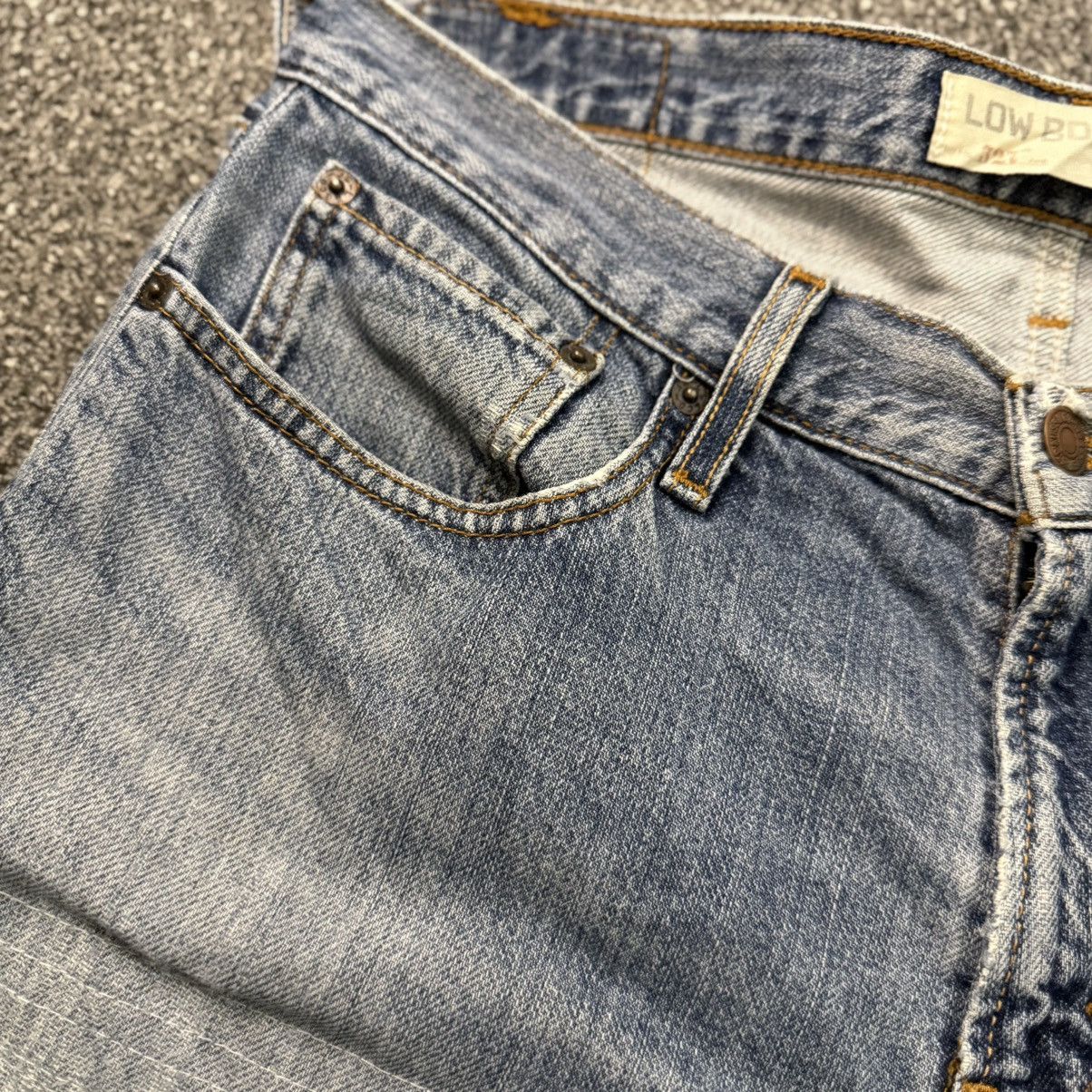 Levi's Vintage Y2K Levis 527 Low Boot Cut Distressed Jeans Size US 32 / EU 48 - 8 Thumbnail