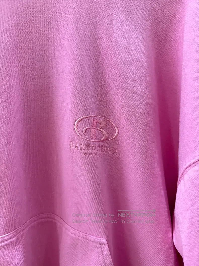Balenciaga Balenciaga Pink hooded sweatshirt Size US S / EU 44-46 / 1 - 3 Thumbnail