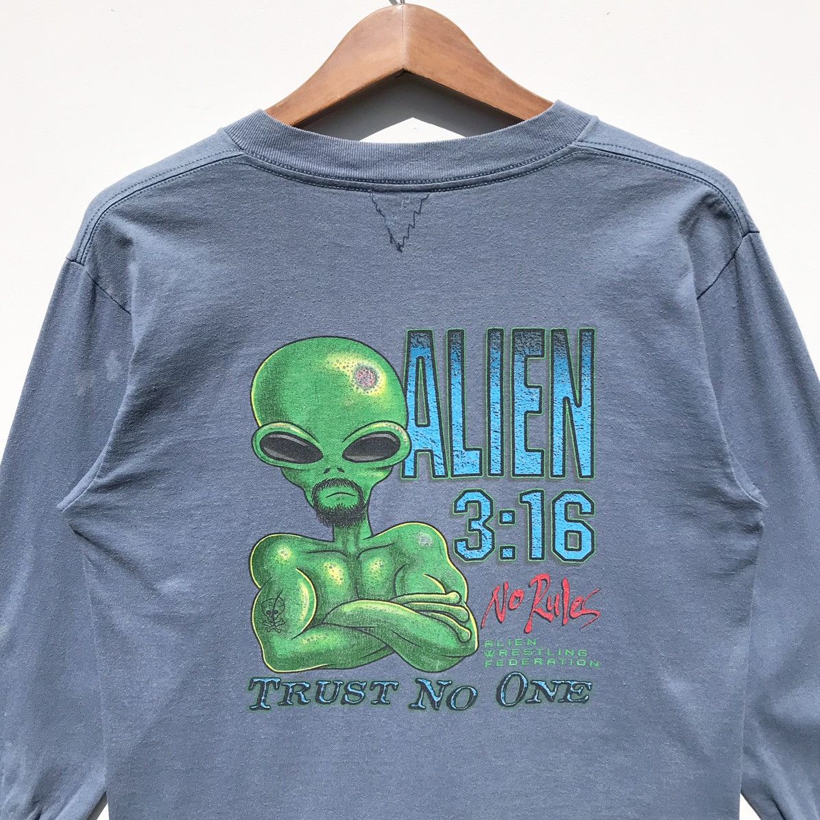 Vintage Vintage 90s Alien Workshop No Rules Shirt SunFaded Size US XXS / EU 40 - 9 Thumbnail