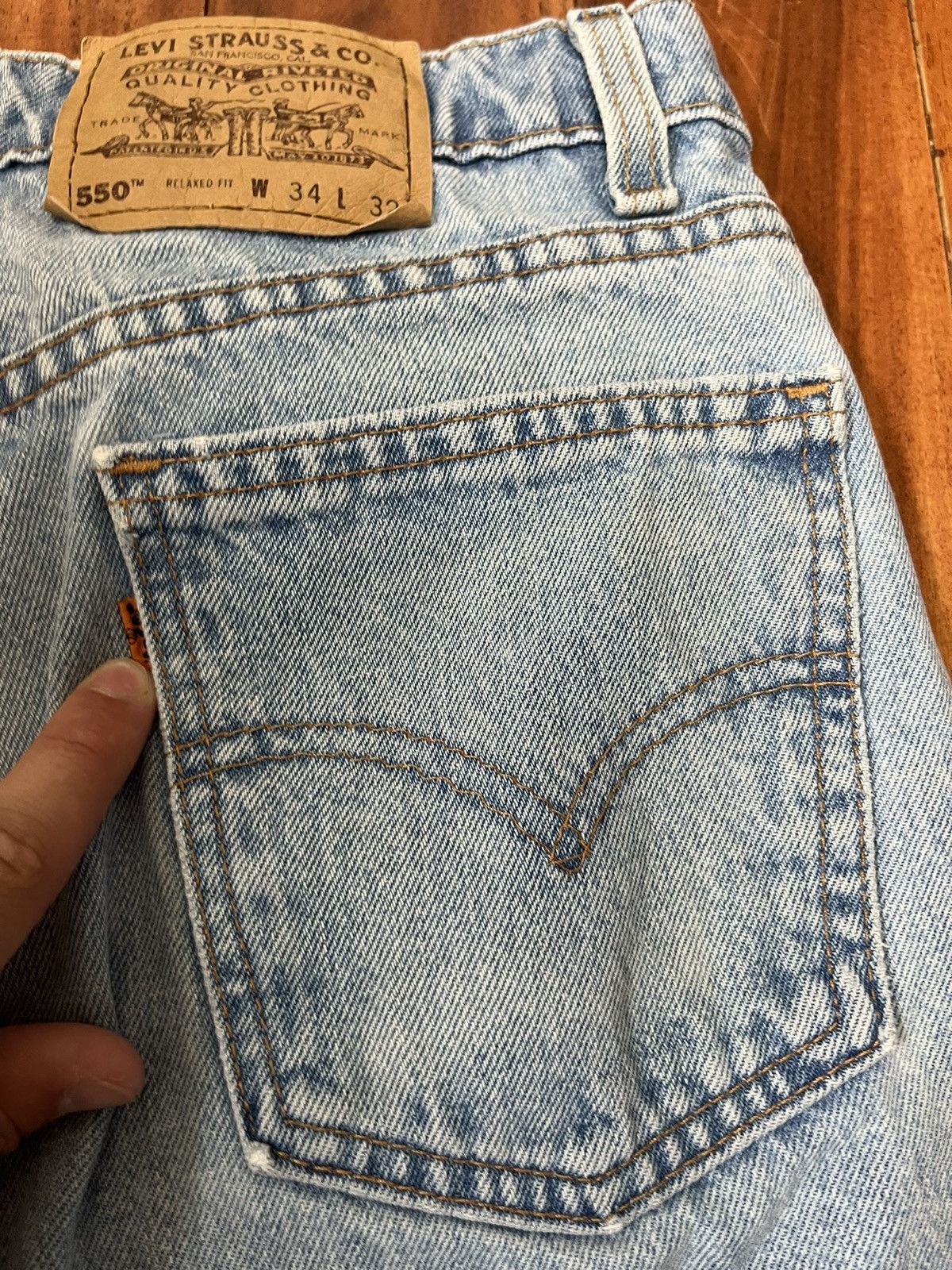 Levi's × Vintage Vintage orange tab Levi’s Size US 34 / EU 50 - 7 Thumbnail