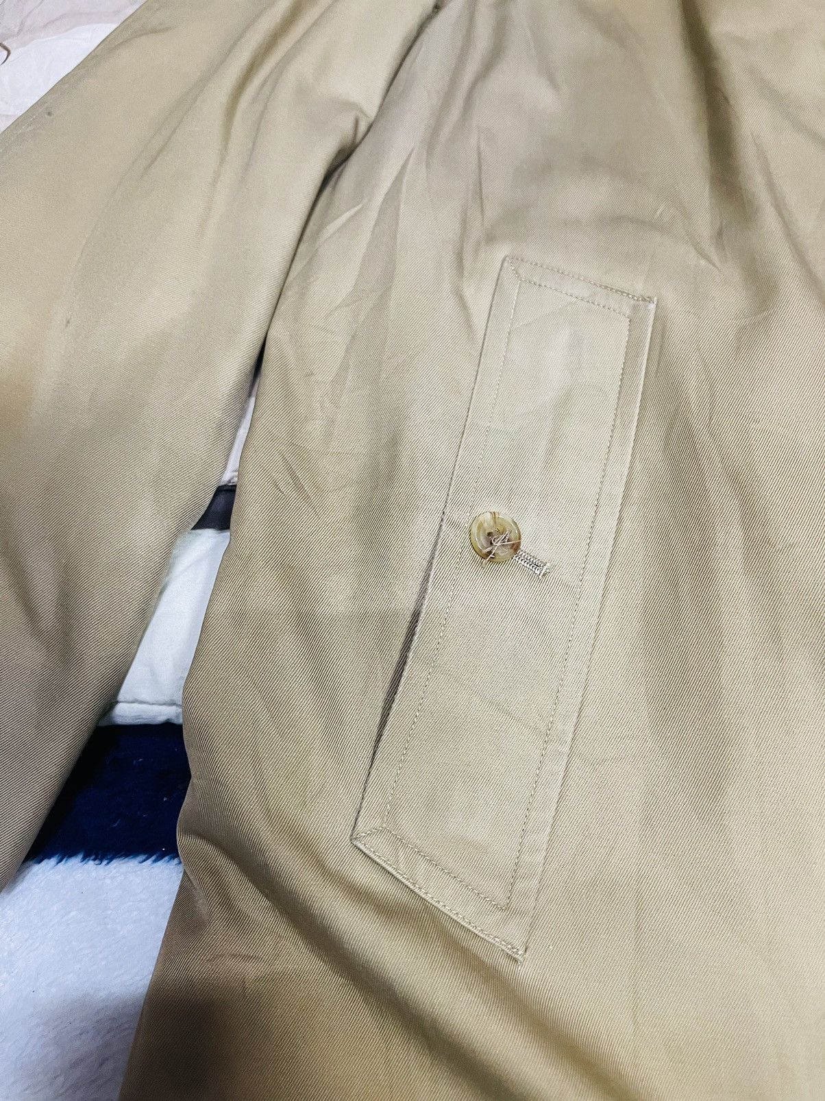 Burberry × Vintage Vintage Burberry Novacheck Trench Coat (10) Size US L / EU 52-54 / 3 - 8 Thumbnail