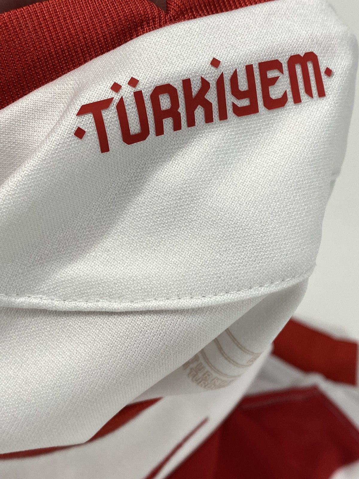 Nike LASTDROP🔥2020 Nike Team Turkey Home Block Core Jersey Tshirt Size M / US 6-8 / IT 42-44 - 7 Thumbnail