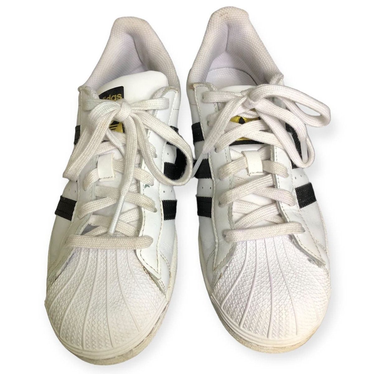 Adidas Adidas Originals Women's Superstar Sneaker White/Black 6.5 Size US 6.5 / IT 36.5 - 3 Thumbnail