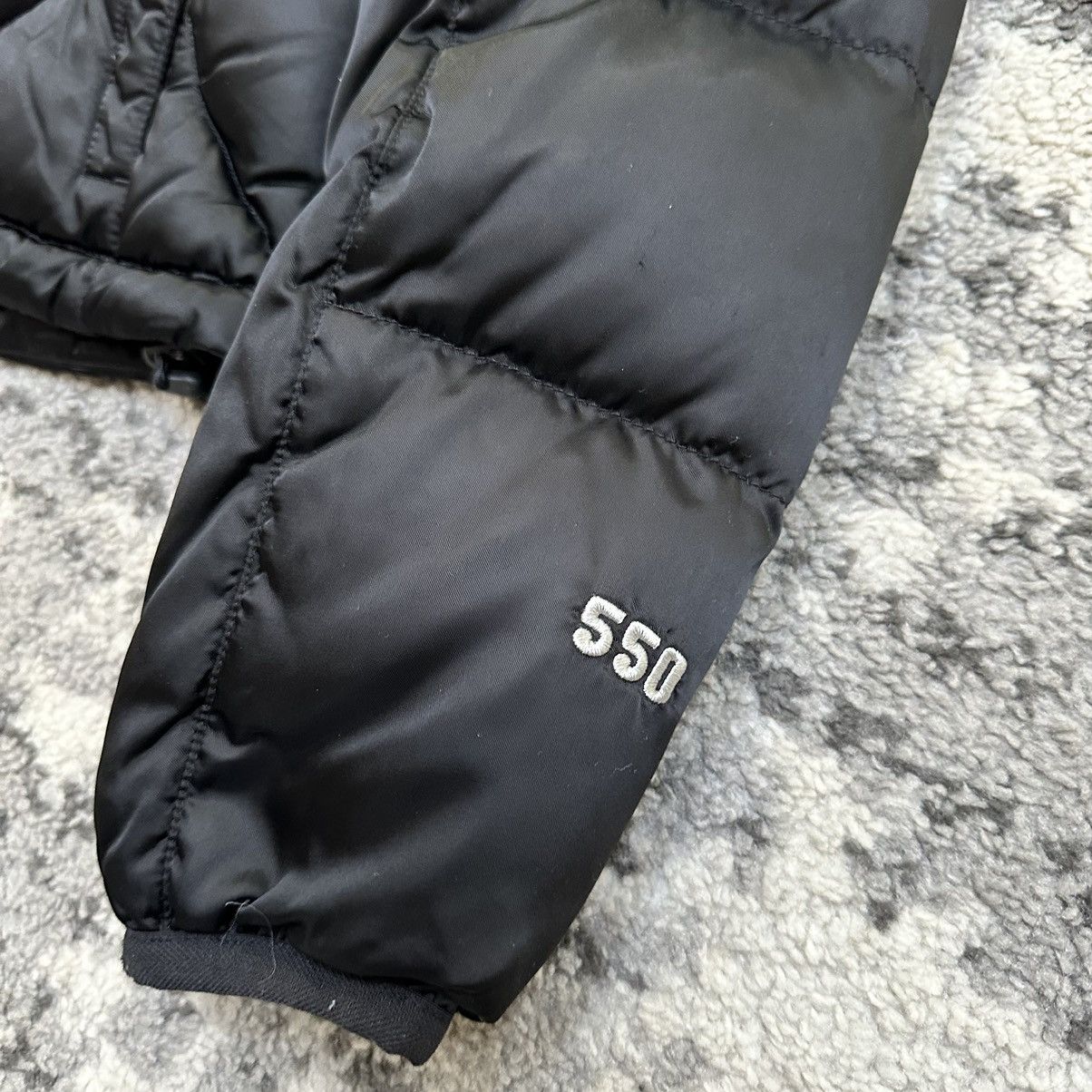 The North Face The North Face 550 Goose Down Coat Black Puffer Jacket Size XS / US 0-2 / IT 36-38 - 4 Thumbnail
