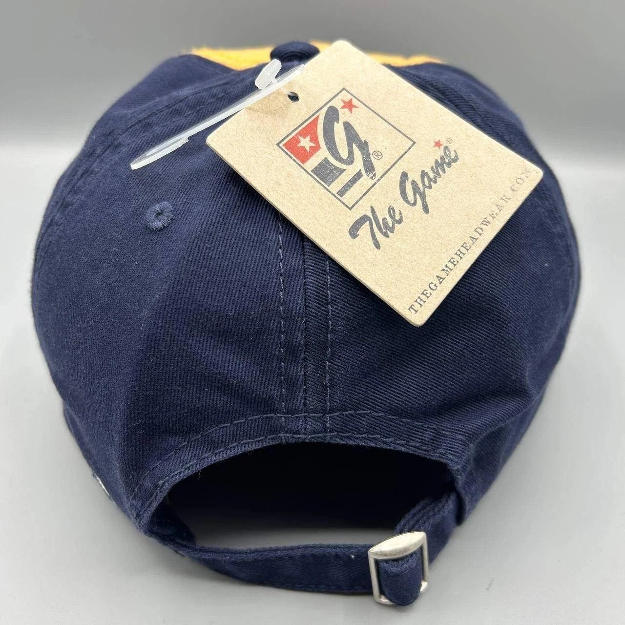 The Game Vintage Hoyas Georgetown Hat Men NCAA The Game Strap Back Size ONE SIZE - 5 Thumbnail