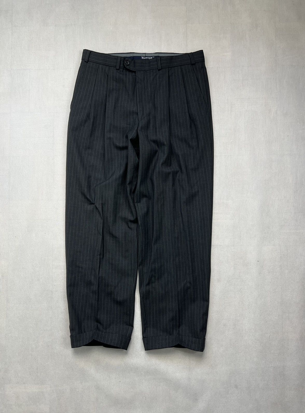 Burberry × Vintage Pants Burberry Vintage 90’s Burberrys Size US 34 / EU 50 - 1 Thumbnail