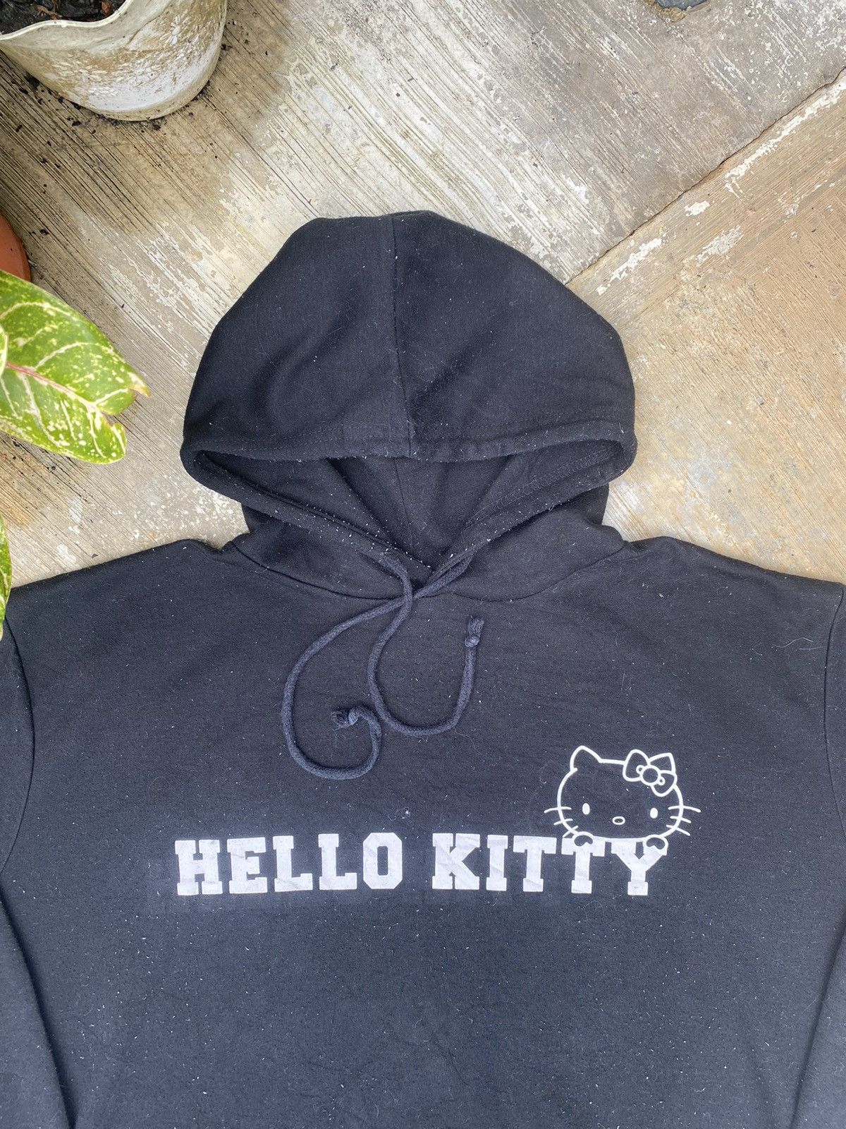 Anime × Cartoon Network × Japanese Brand Hello Kitty Spellout Big Logo Hoodies Size US XL / EU 56 / 4 - 3 Thumbnail