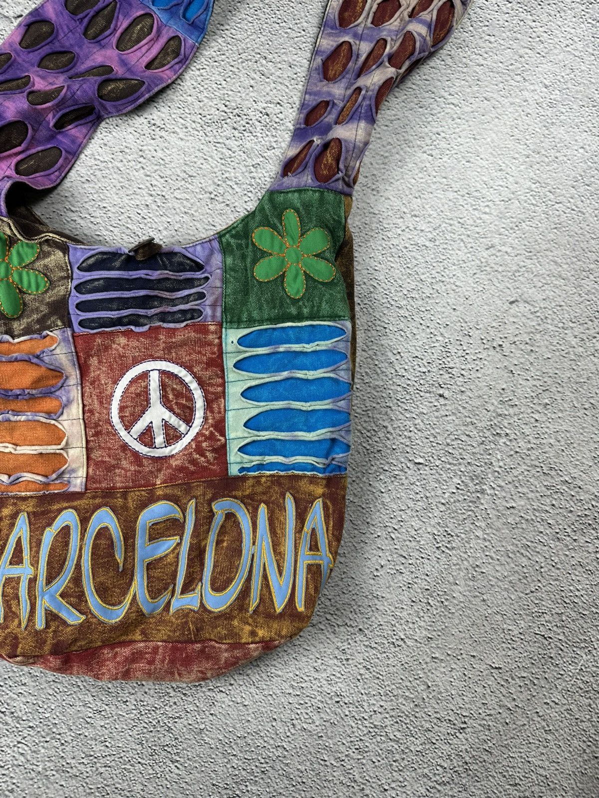 Other VTG Crazy Shoulder Bag Barcelona Y2K Diesel Style Japan SK8 Size ONE SIZE - 4 Thumbnail