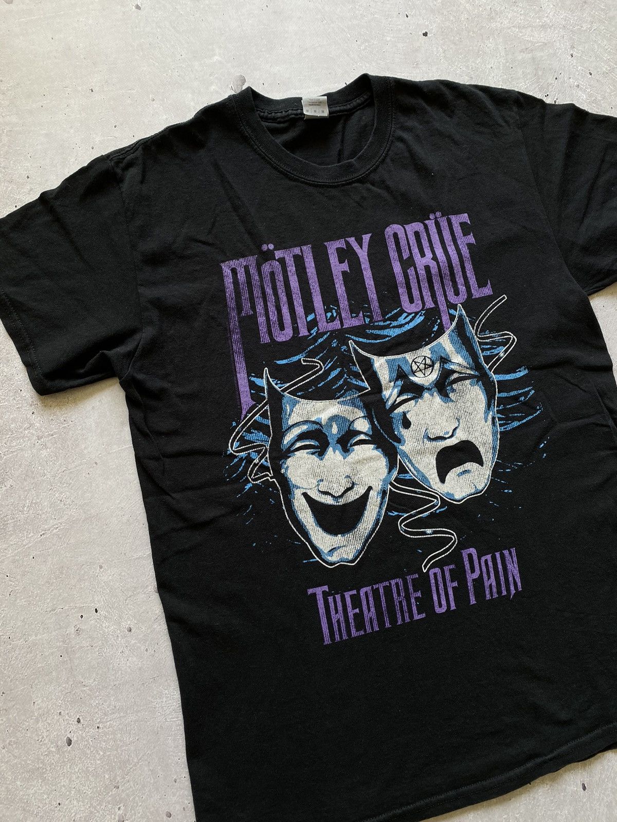 Band Tees × Vintage Vintage Y2K Motley Crue Theatre of Pain Rare Retro Hype Size US S / EU 44-46 / 1 - 1 Thumbnail