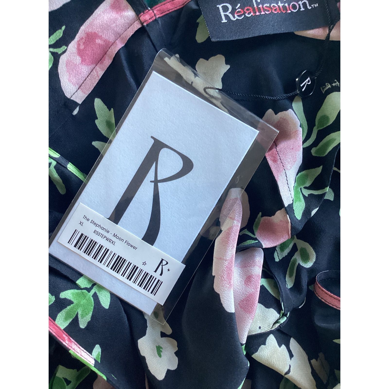 Realisation Par NWT REALISATION PAR Stephanie Moonflower Midi Dress XL Size XL / US 12-14 / IT 48-50 - 6 Thumbnail