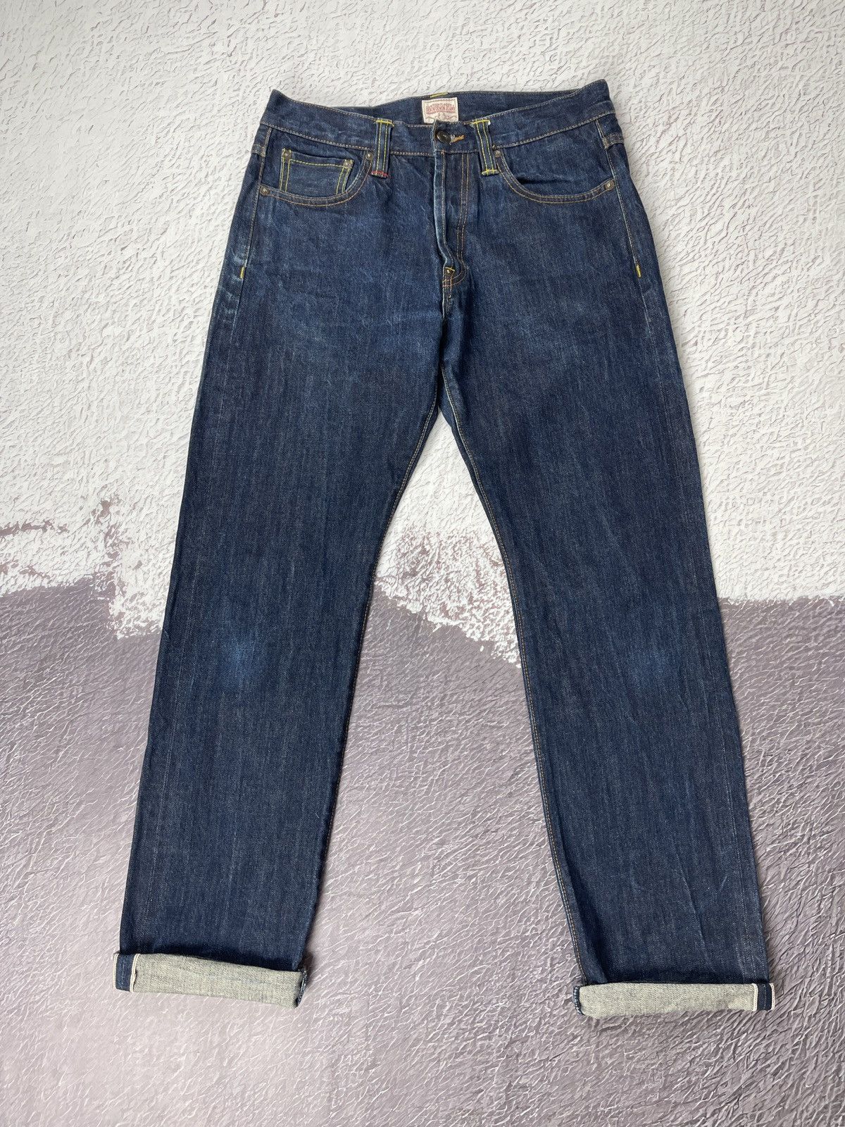 Denim Demon Aktiebolaget Denim Demon AAJJA Raw Selvedge Blue Jeans Men’s Size US 31 - 4 Thumbnail