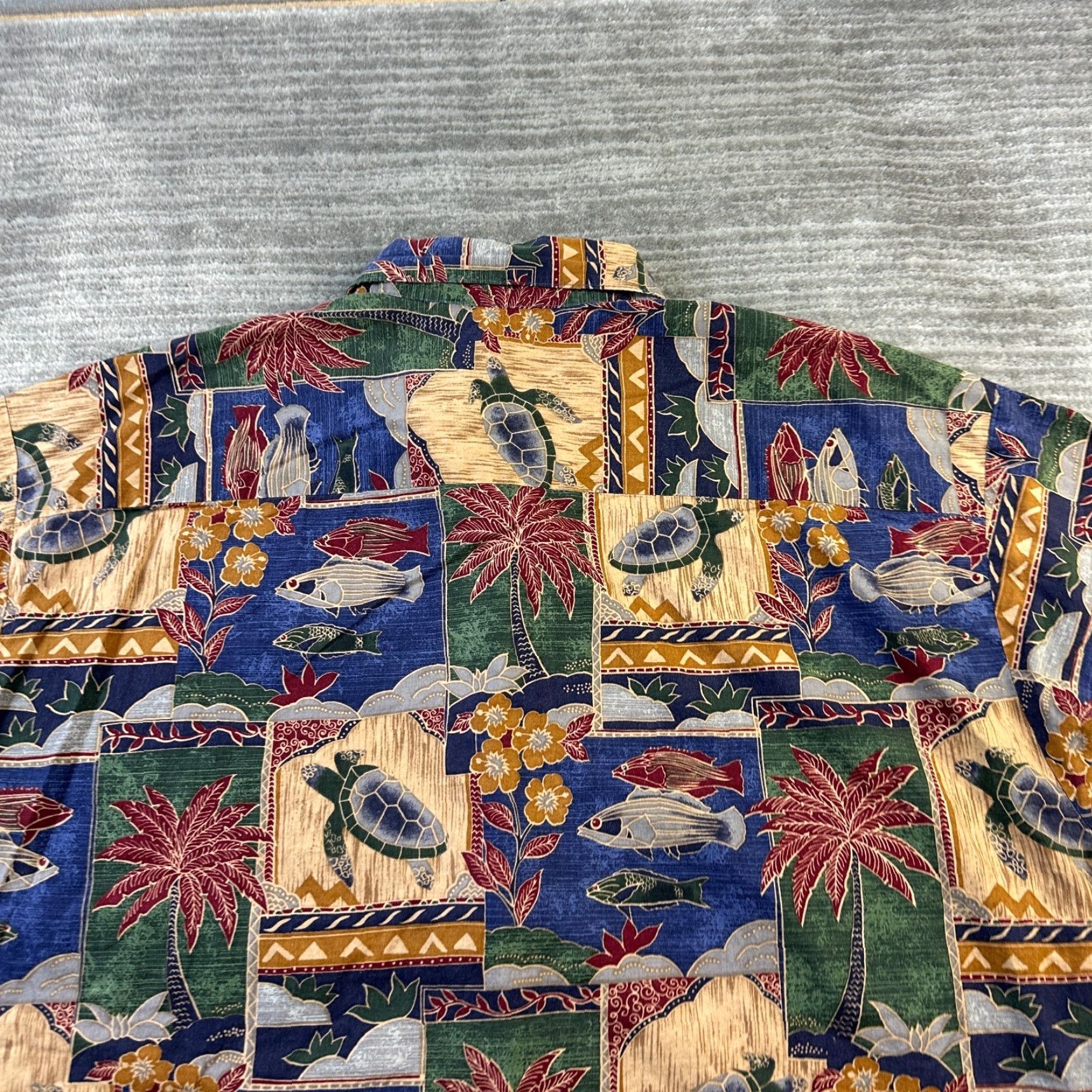 Tori Richard Tori Richard Mens Shirt Extra Large All Over Print Hawaiian Button Up Size US XL / EU 56 / 4 - 5 Thumbnail