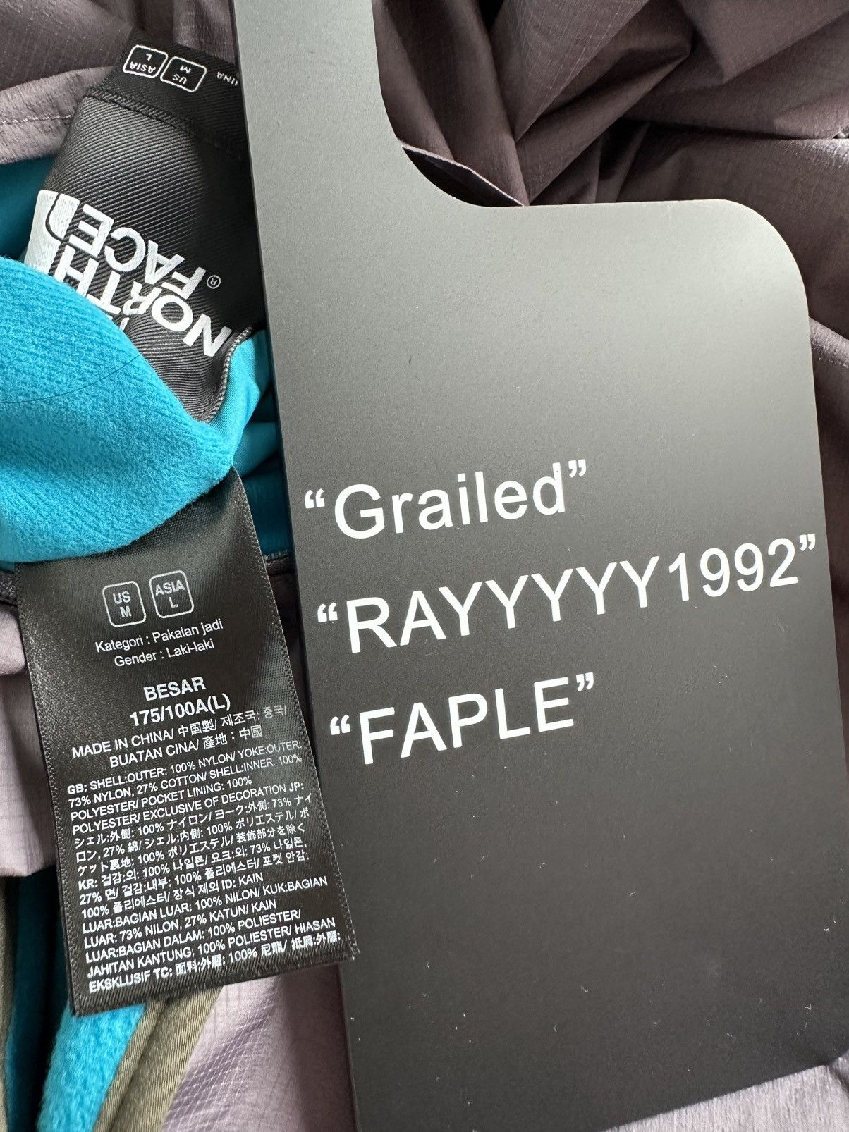 Kazuki Kuraishi × The North Face Urban Exploration Reversible Fleece Jacket Lunar Stone Size US M / EU 48-50 / 2 - 15 Thumbnail