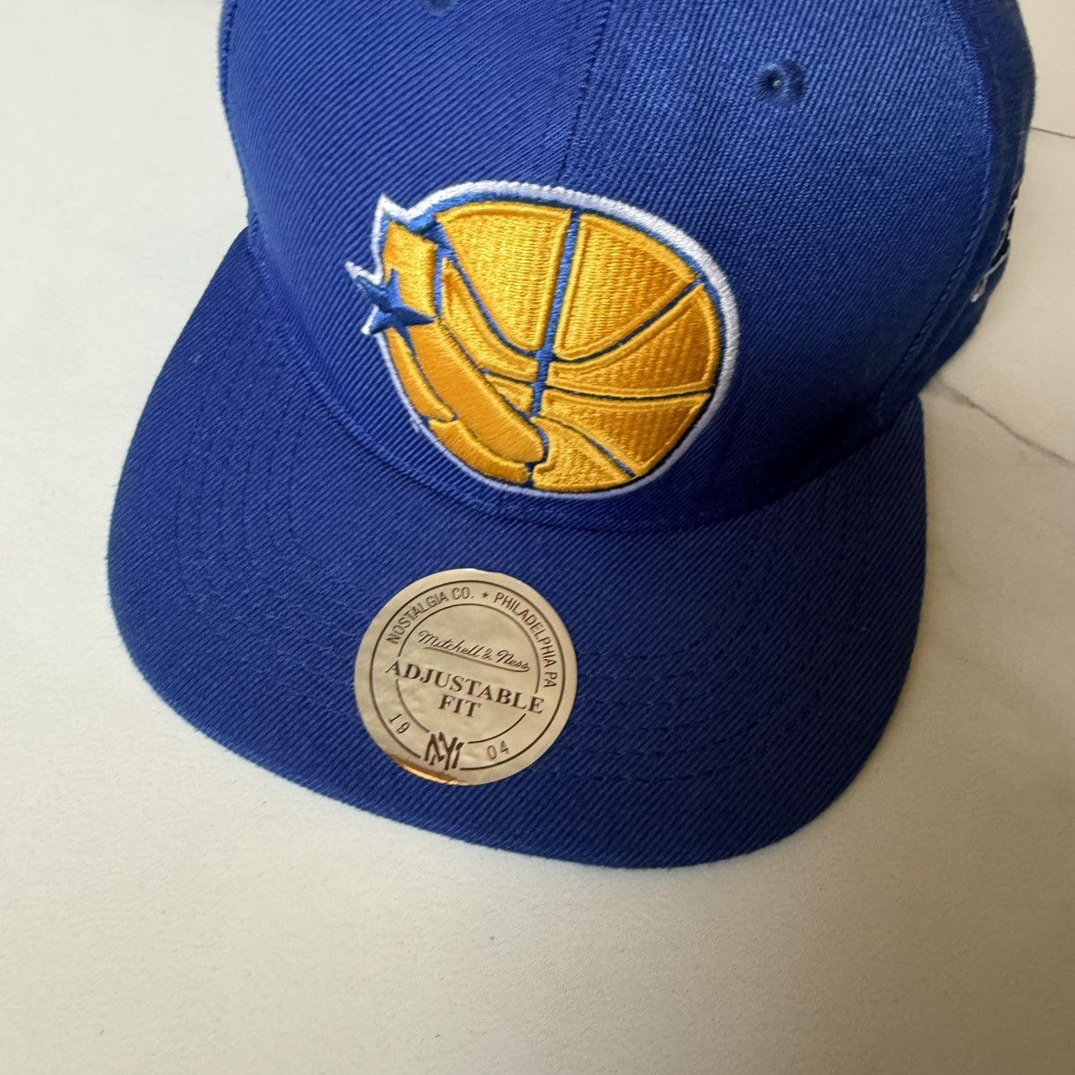 Mitchell & Ness Vintage GSW NBA50 Snapback Size ONE SIZE - 4 Thumbnail