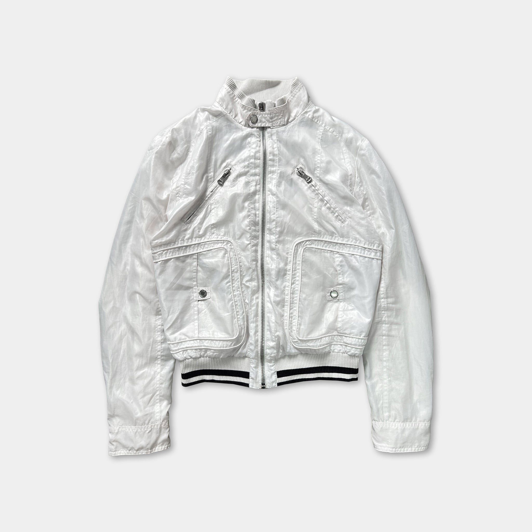 Dolce & Gabbana Light Bomber Jacket White
