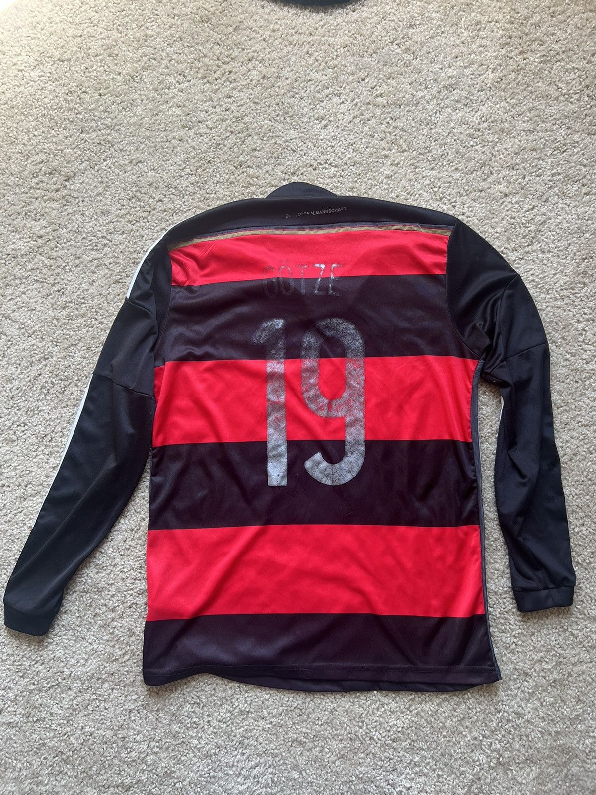 Other Gotze Germany Jersey Black/Red Longsleeve Size US M / EU 48-50 / 2 - 5 Thumbnail