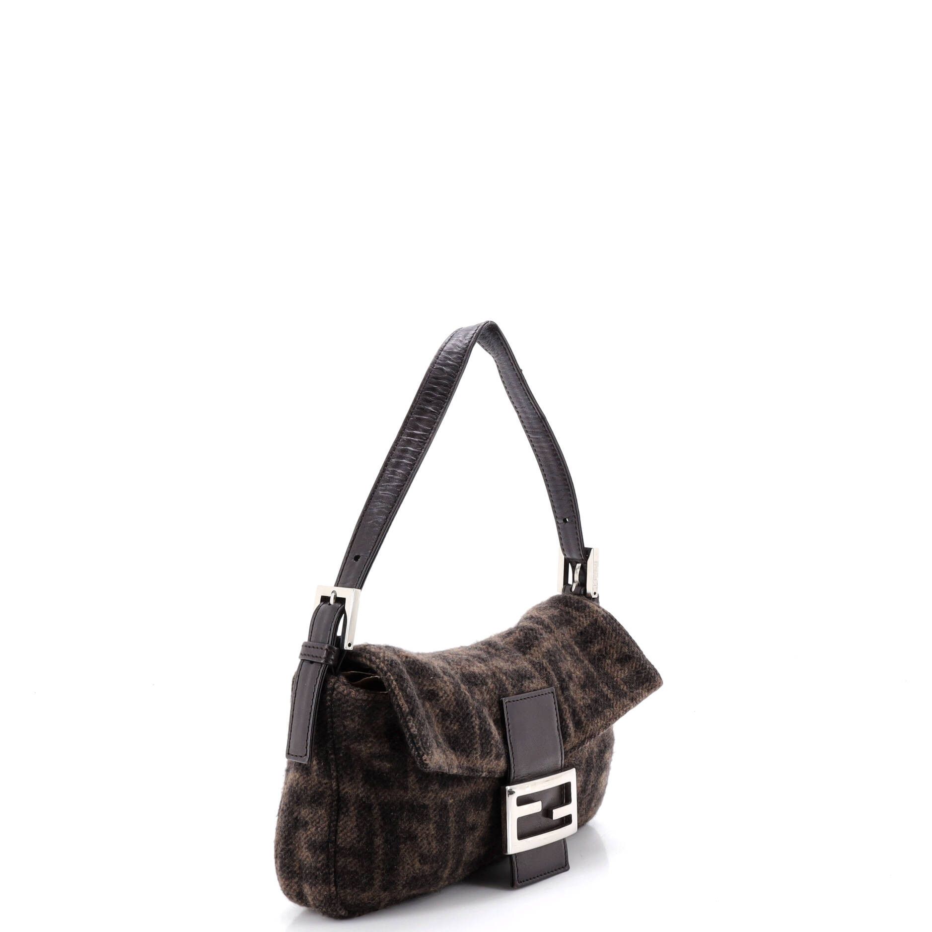 Fendi Baguette Bag Zucca Wool Size ONE SIZE - 1 Thumbnail