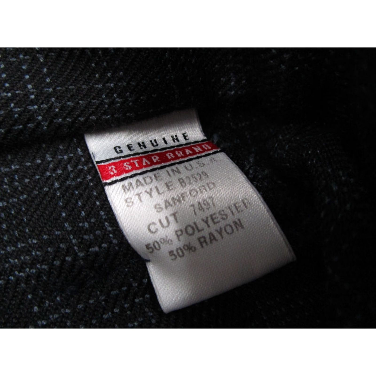 Etro VINTAGE BC ETHIC Pants Mens 30 Black Sanford 30x30 Chino Slim Straight Logo 90s Mens Size US 30 / EU 46 - 3 Thumbnail